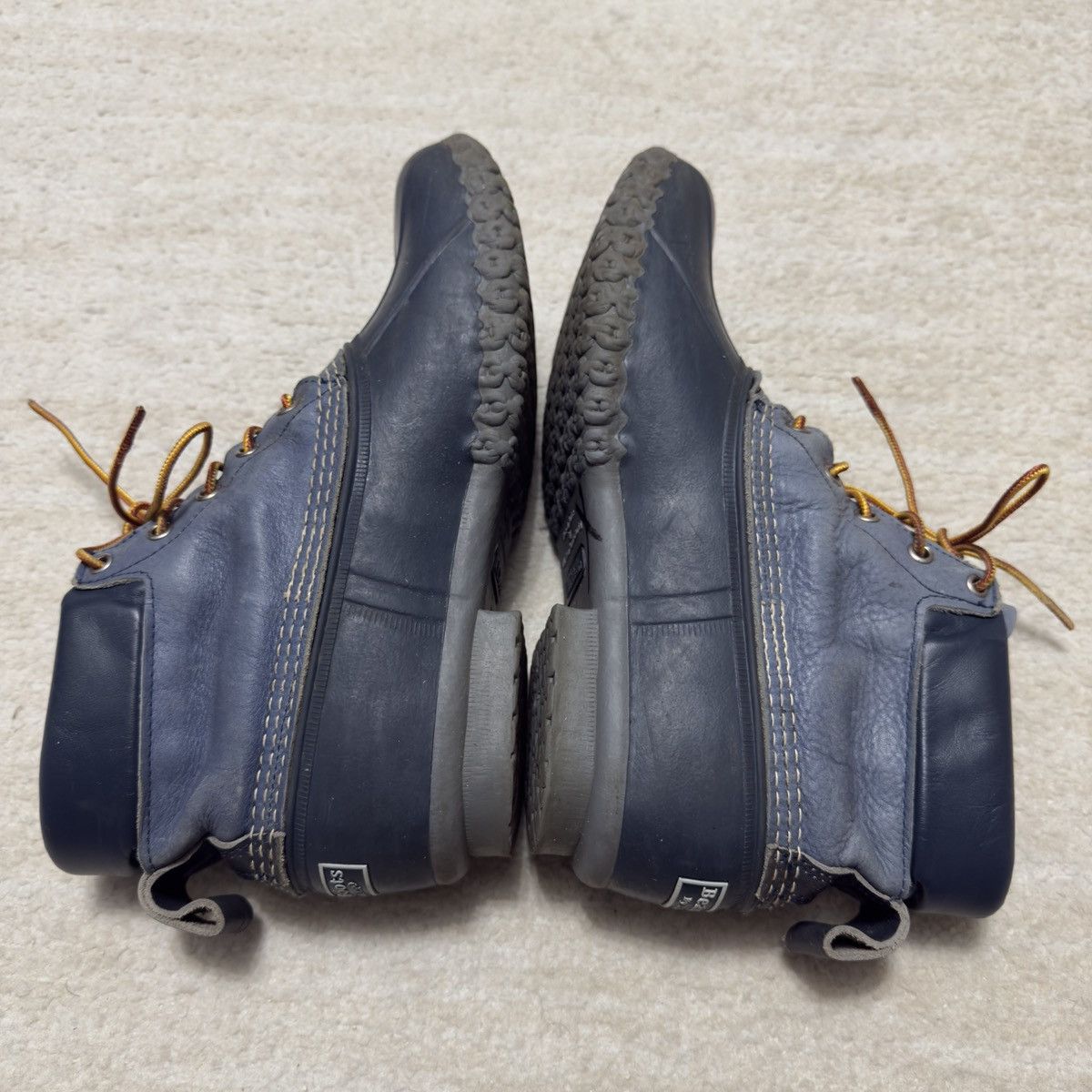 L.L. Bean Vintage Bean Boots By LL Bean Duck Rubber Blue Men's 11 M Size US 11 / EU 44 - 9 Thumbnail