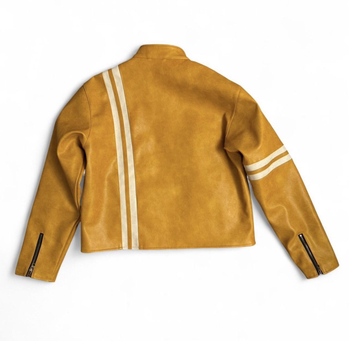 74 Is War 74 Is War Italian Orange Racer Jacket Size US XXL / EU 58 / 5 - 2 Thumbnail