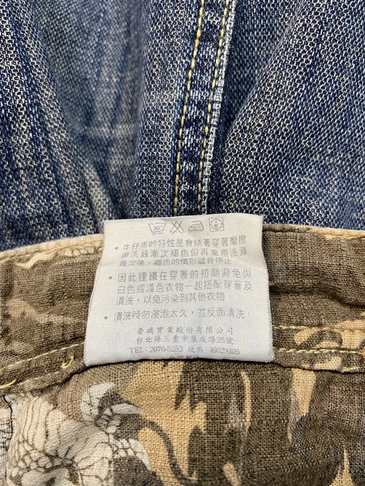 Other Nippon Blue Distressed Rusty Denim Straight Size 30 31 W351 Size US 31 - 12 Thumbnail