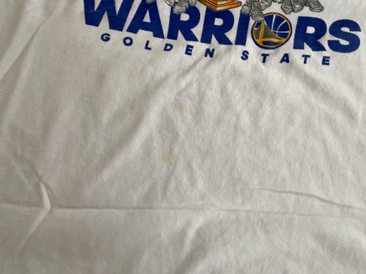 Adidas × NBA × Vintage 2017 golden state warriors Tshirt Size US XXL / EU 58 / 5 - 4 Thumbnail