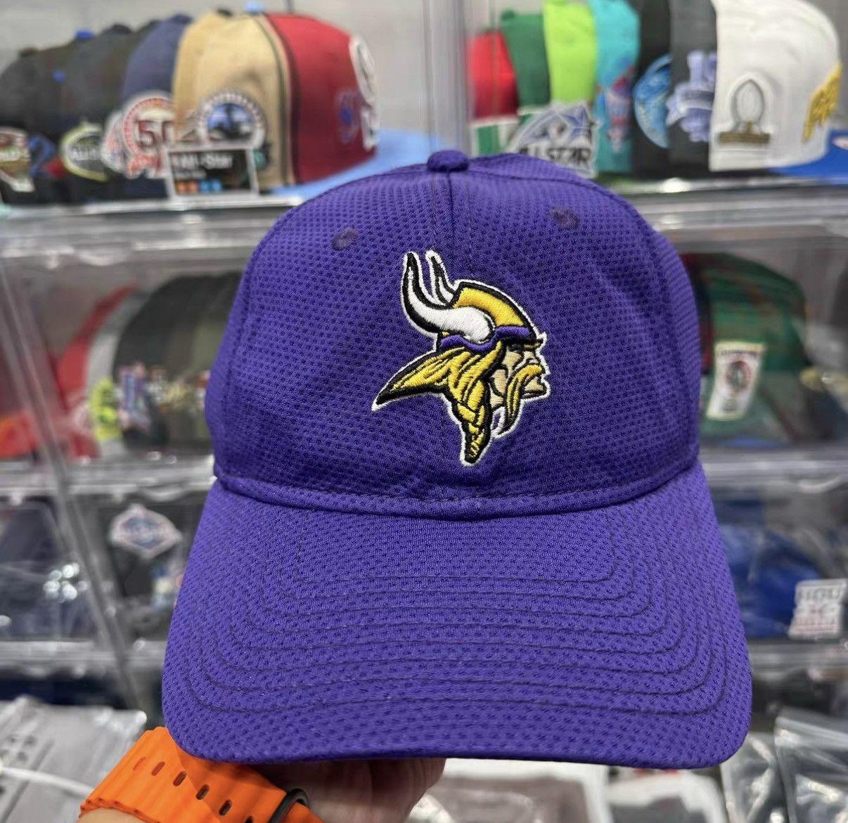 New Era New Era NFL Vikings mesh curved brim baseball cap J32 Size ONE SIZE - 1 Thumbnail