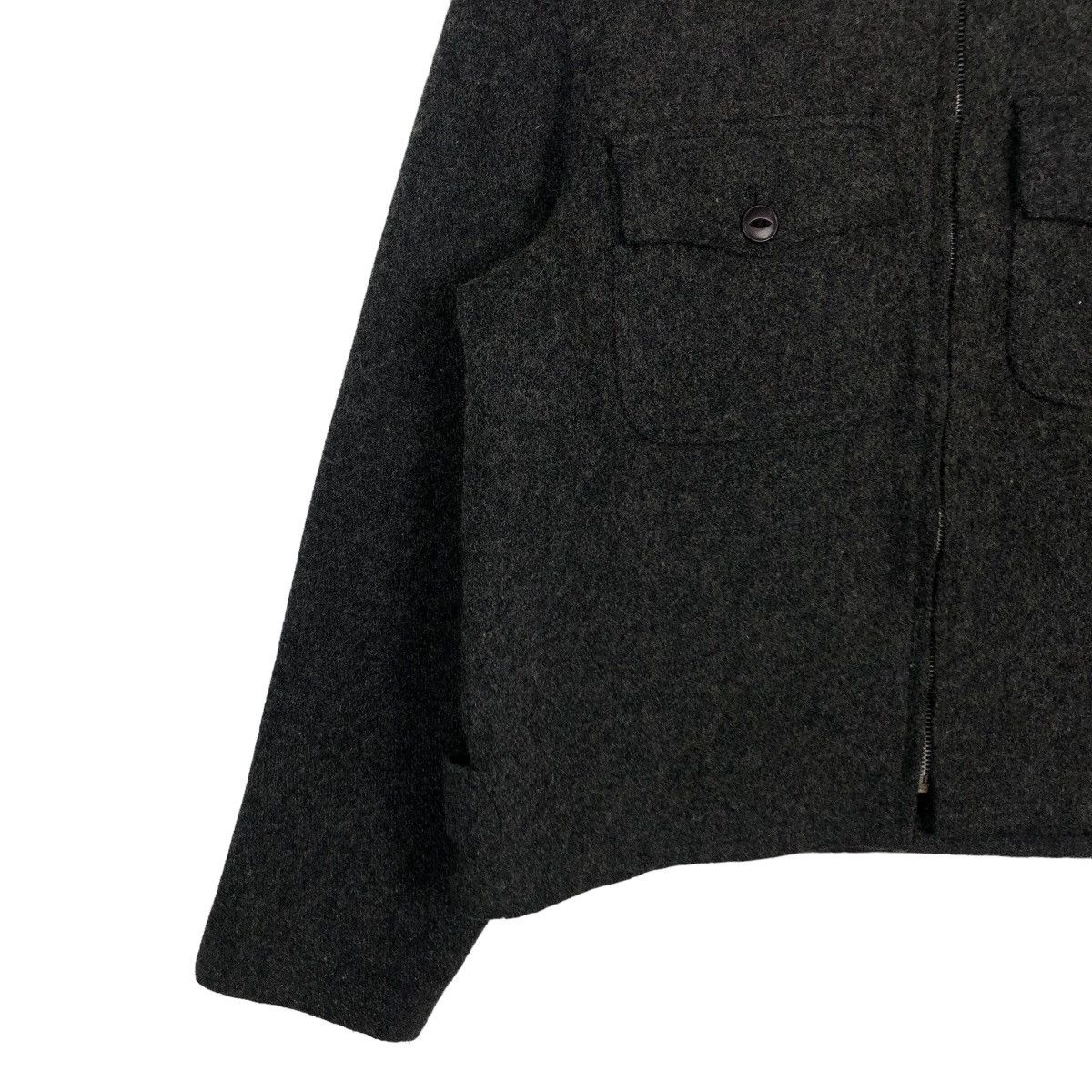 Japanese Brand 🔥90’s Vintage Wool Jacket Monogram Union Made Garments Size US M / EU 48-50 / 2 - 3 Thumbnail