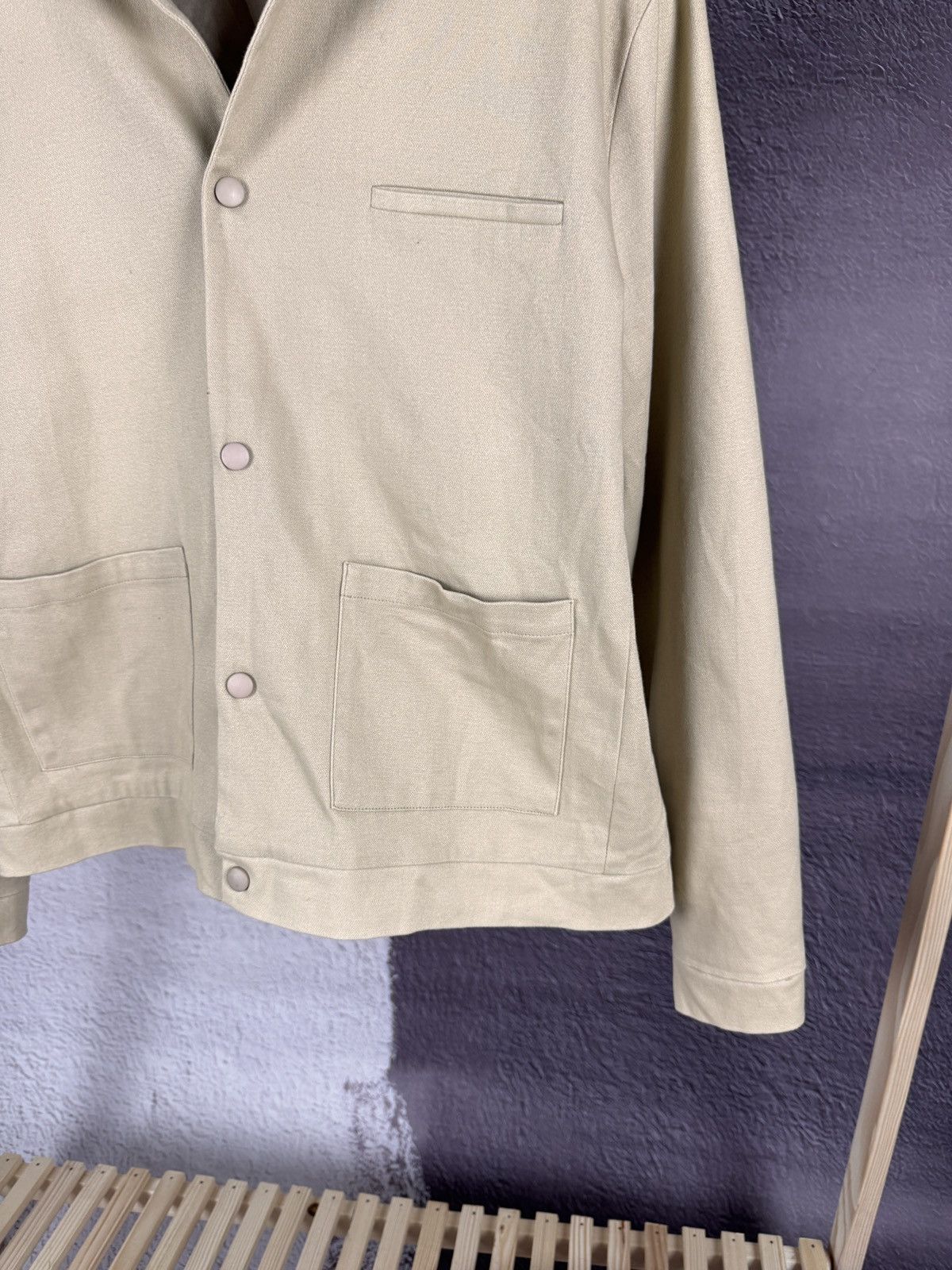 Flannel Legends beige coach jacket bomber flannel Size US M / EU 48-50 / 2 - 5 Thumbnail