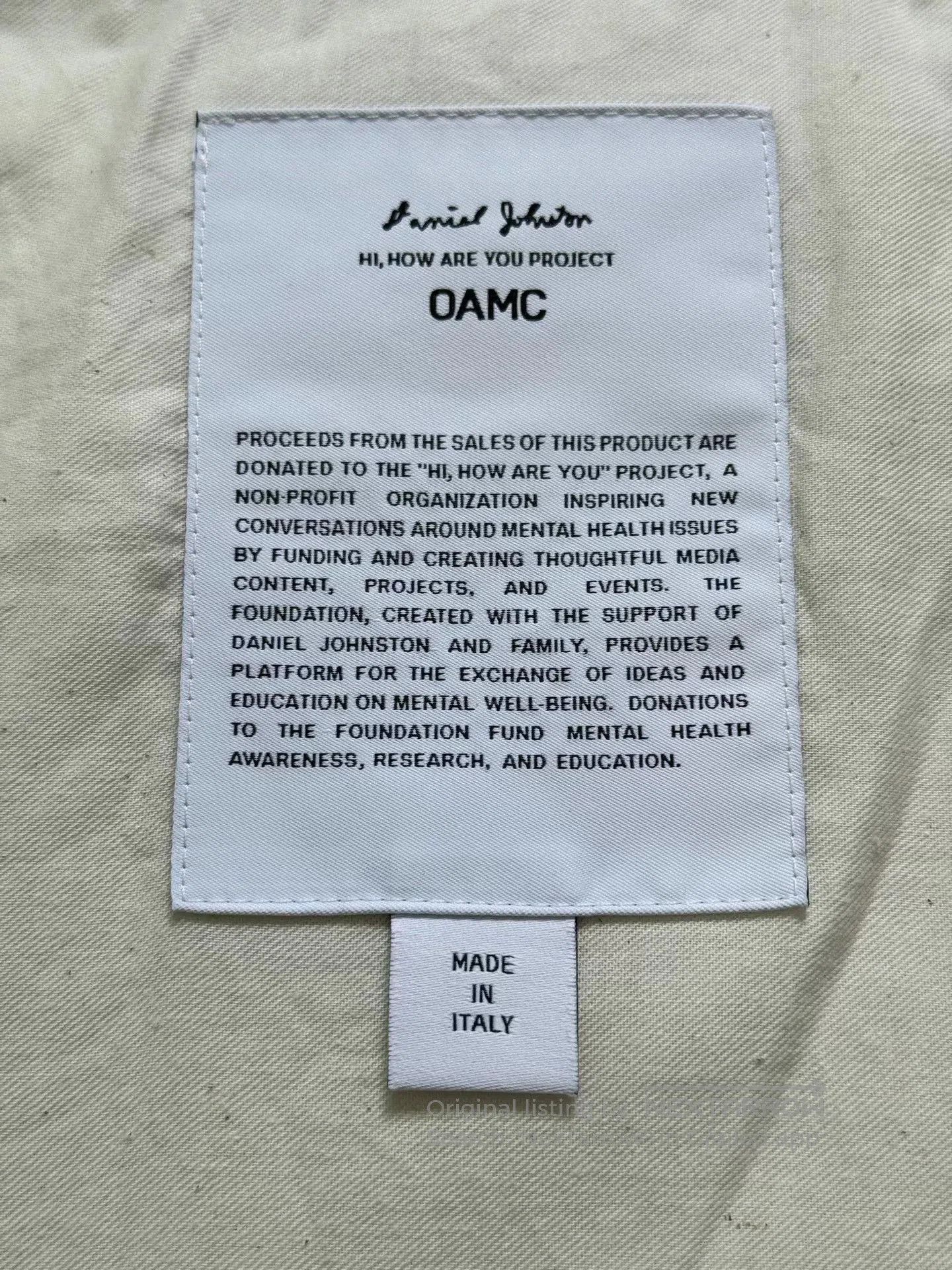 OAMC white patch bomber jacket by OAMC. Size US S / EU 44-46 / 1 - 8 Thumbnail