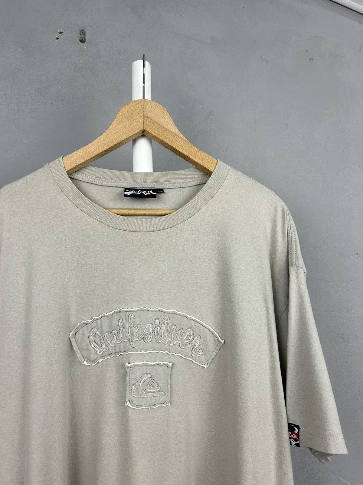 Quiksilver Vintage crazy Quiksilver big logo t shirt surf style Size US XXL / EU 58 / 5 - 3 Thumbnail