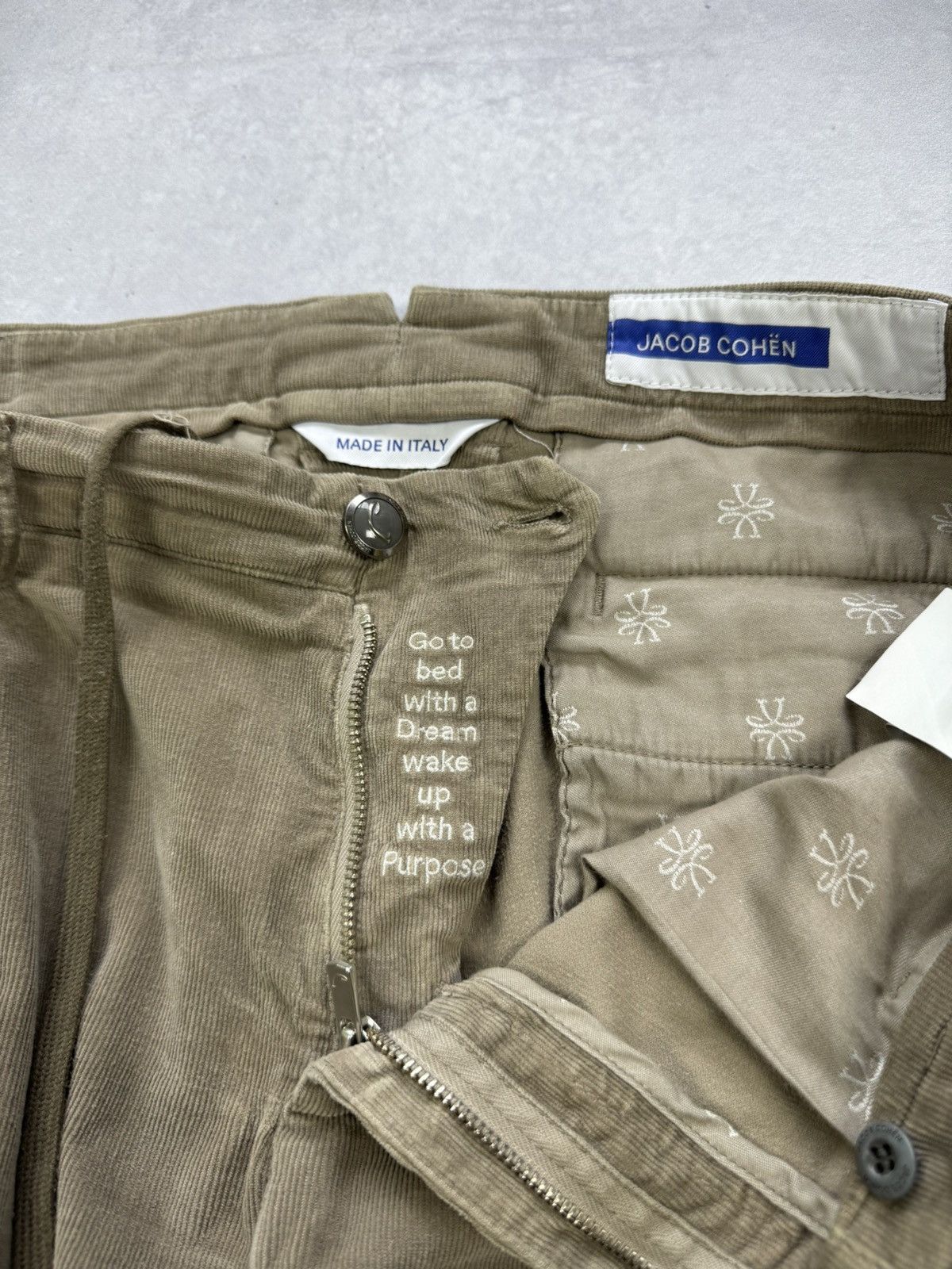 Jacob Cohen Jacob Cohen Corduroy Men's Pants Size US 35 - 6 Thumbnail