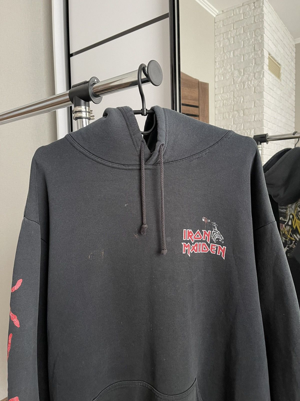Iron Maiden Iron Maiden Killers Vintage Hoodie 90s Size US XL / EU 56 / 4 - 7 Thumbnail
