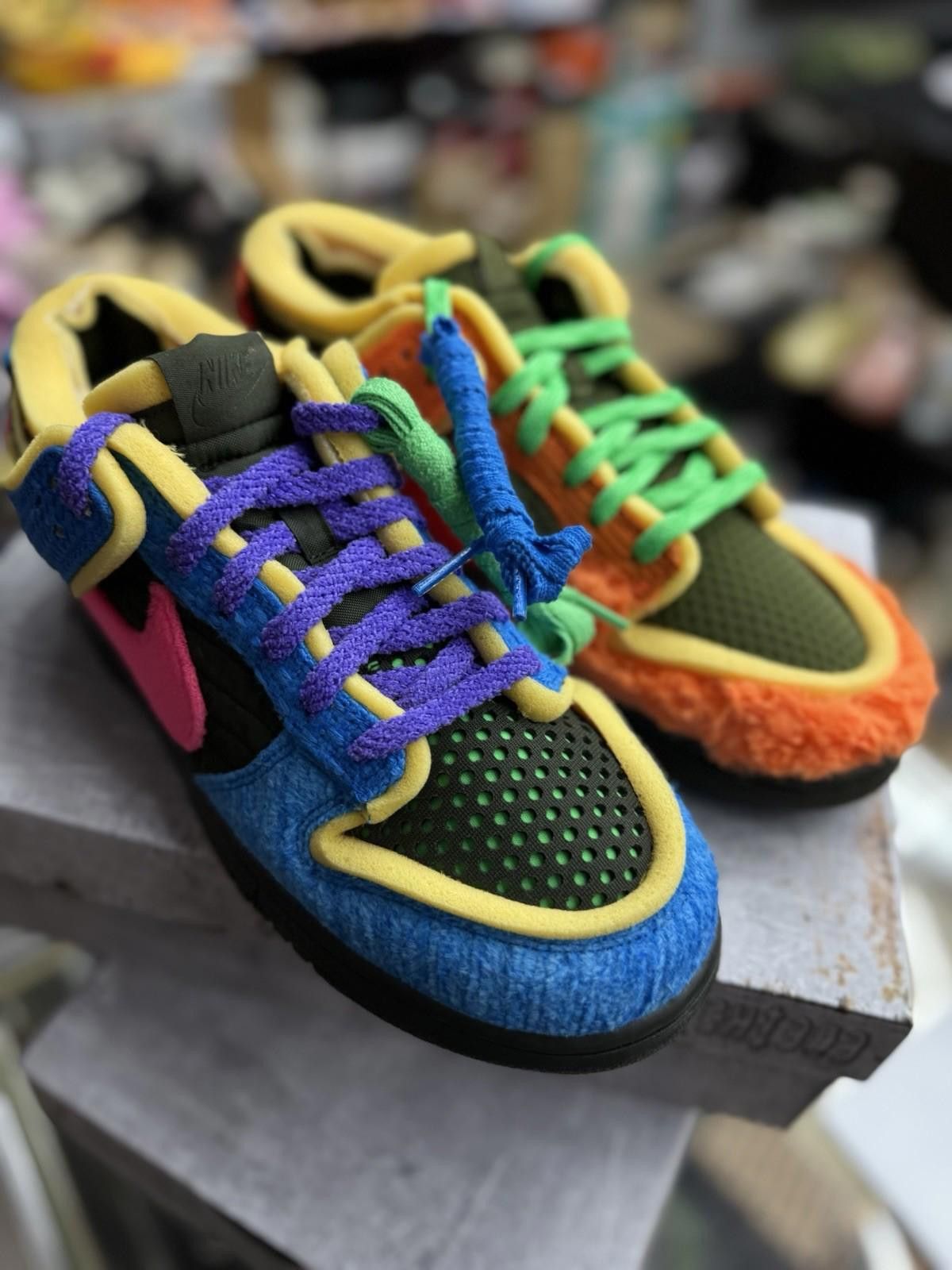 Nike Nike Cactus Plant Flea Market x Dunk Swamp Sponge Blue 9.5 Size US 9.5 / EU 42-43 - 8 Thumbnail