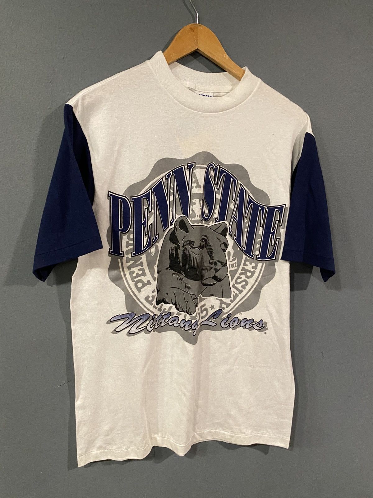 NCAA Vintage Penn State Natty Lions T Shirt Size US M / EU 48-50 / 2 - 1 Thumbnail