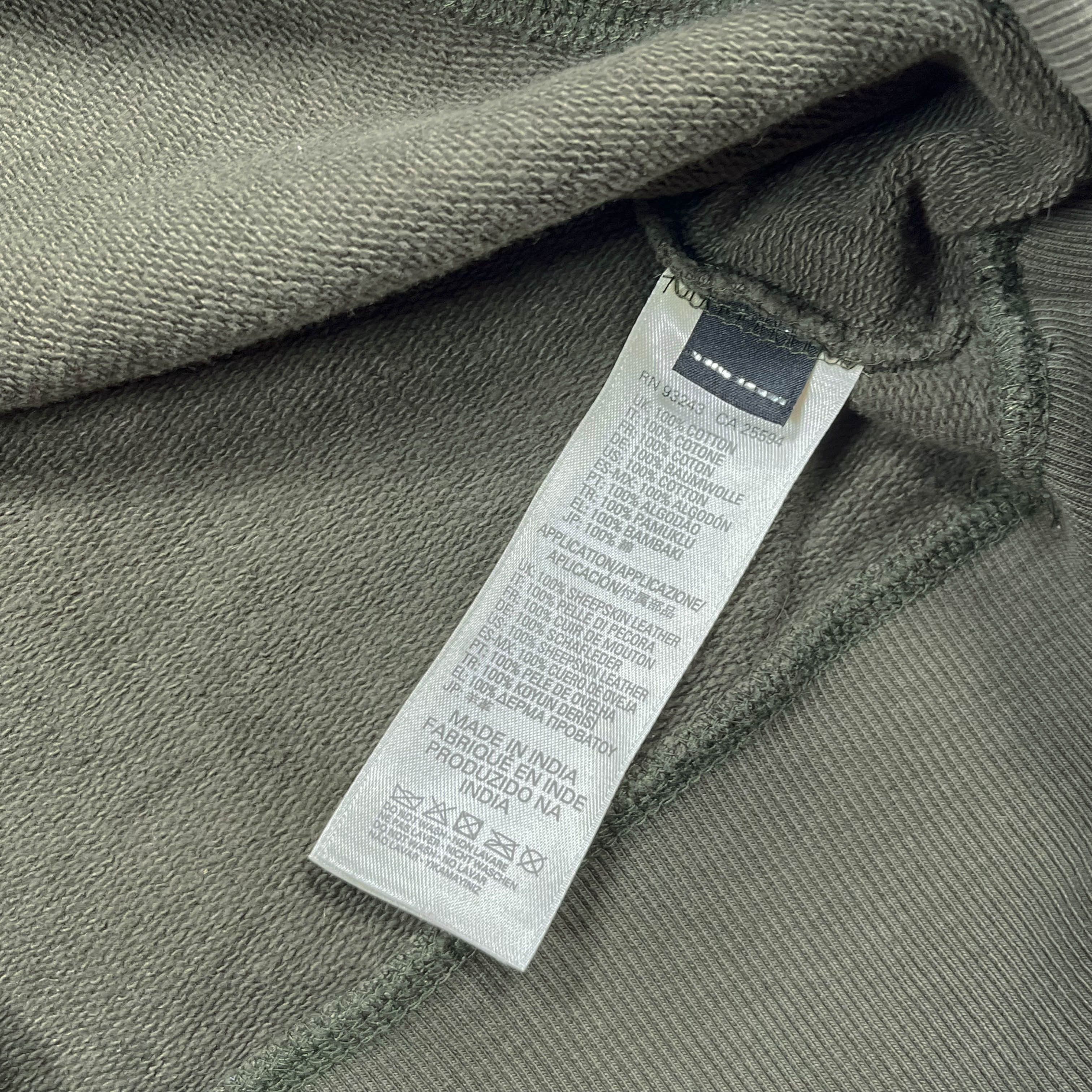 Diesel Archive Diesel Sweatshirt With Leather Star • M size Size US M / EU 48-50 / 2 - 7 Thumbnail