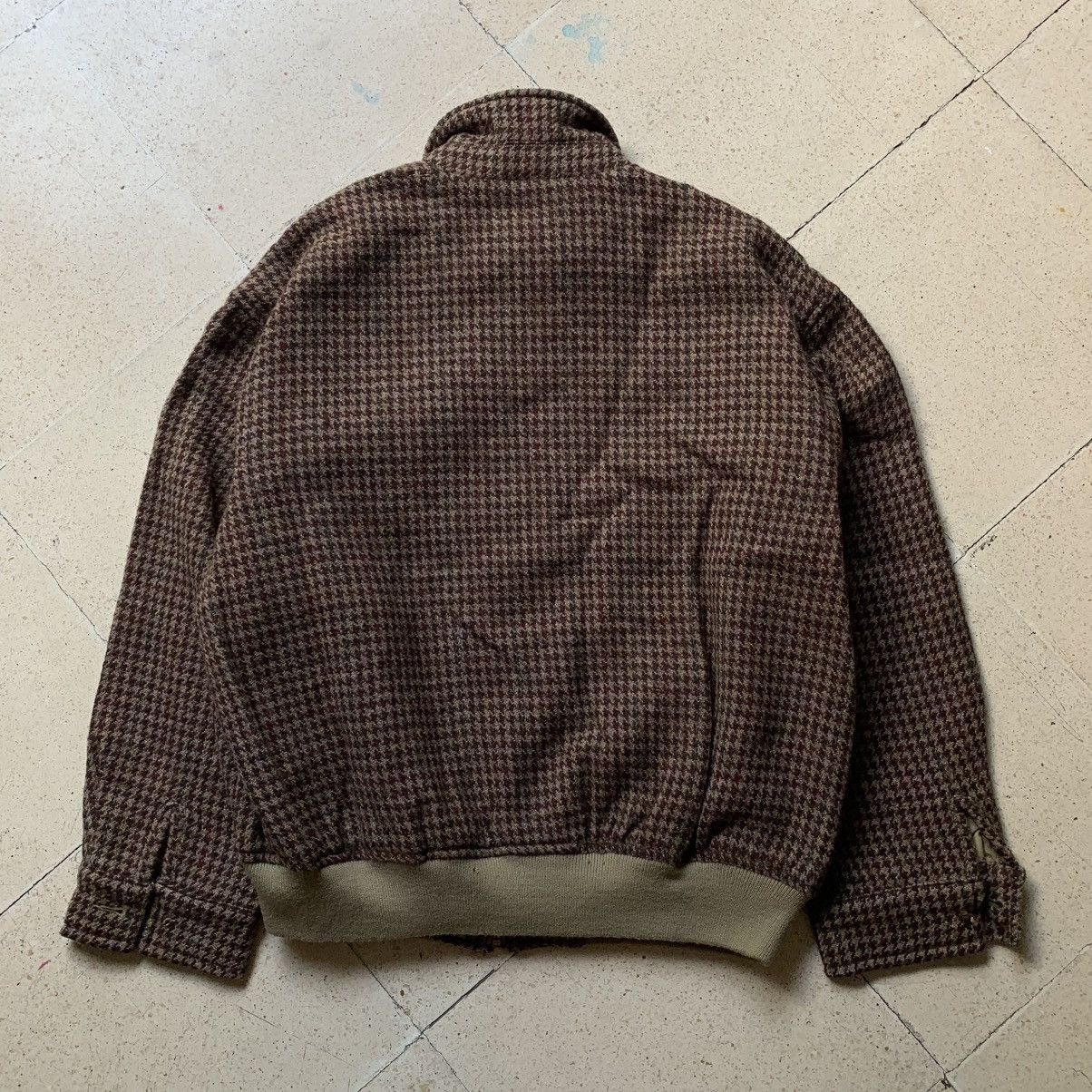 Polo Ralph Lauren Vtg 90s Polo Ralph Lauren Houndstooth Pattern Wool Knited Size US L / EU 52-54 / 3 - 10 Thumbnail