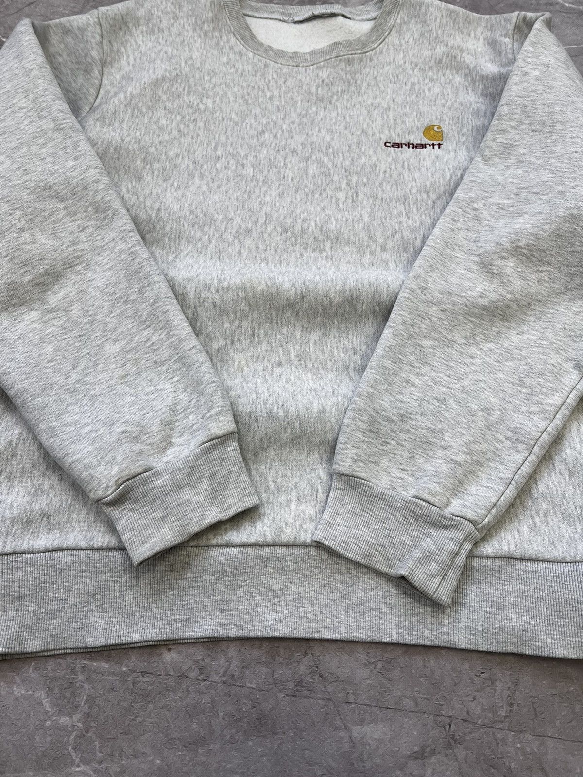 Carhartt × Vintage Vintage Carhartt Sweatshirt Work Wear Trashed 90s Y2K Size US M / EU 48-50 / 2 - 9 Thumbnail