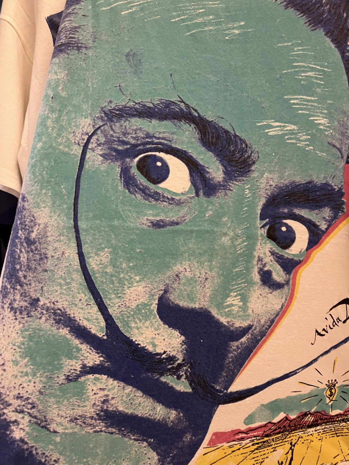 Band Tees × Japanese Brand × Vintage *SOLD* CLONES Salvador Dali Vintage Art T shirt Size US XL / EU 56 / 4 - 3 Thumbnail