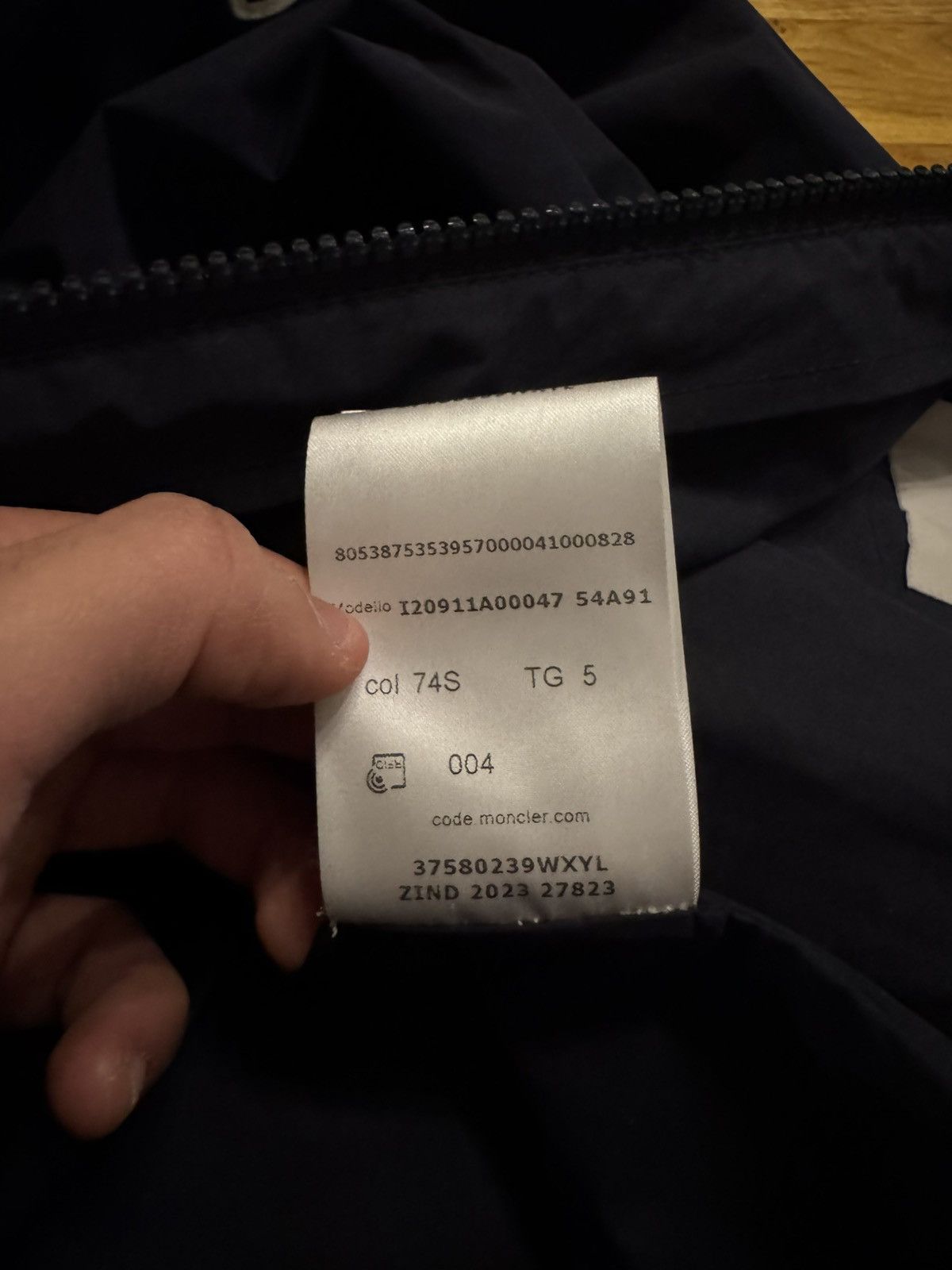 Moncler Moncler Mira Wind Jacket Size US XXL / EU 58 / 5 - 9 Thumbnail