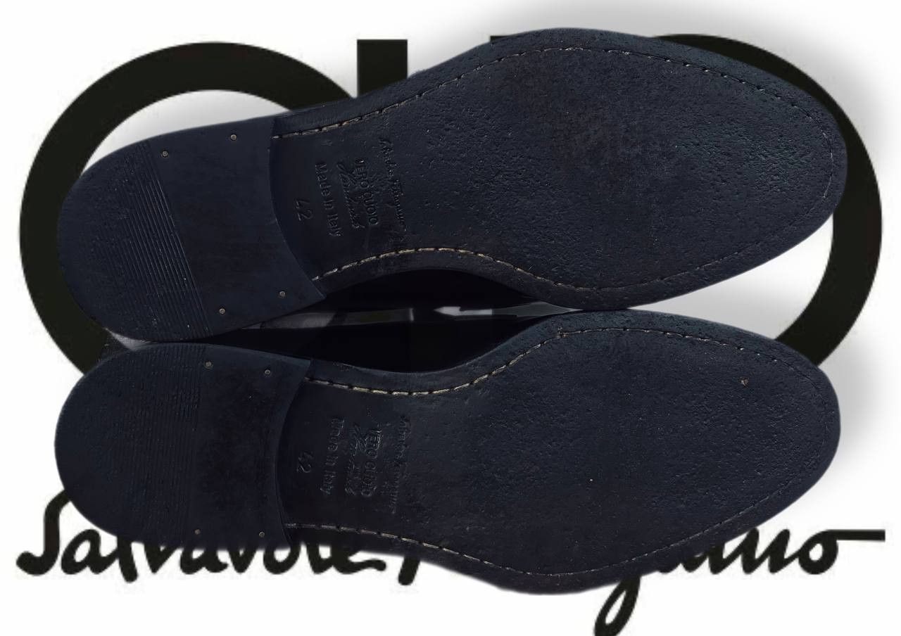 Salvatore Ferragamo Salvatore Ferragamo Gancini Loafers Tassel Men's Slip On Size US 9 / EU 42 - 9 Thumbnail