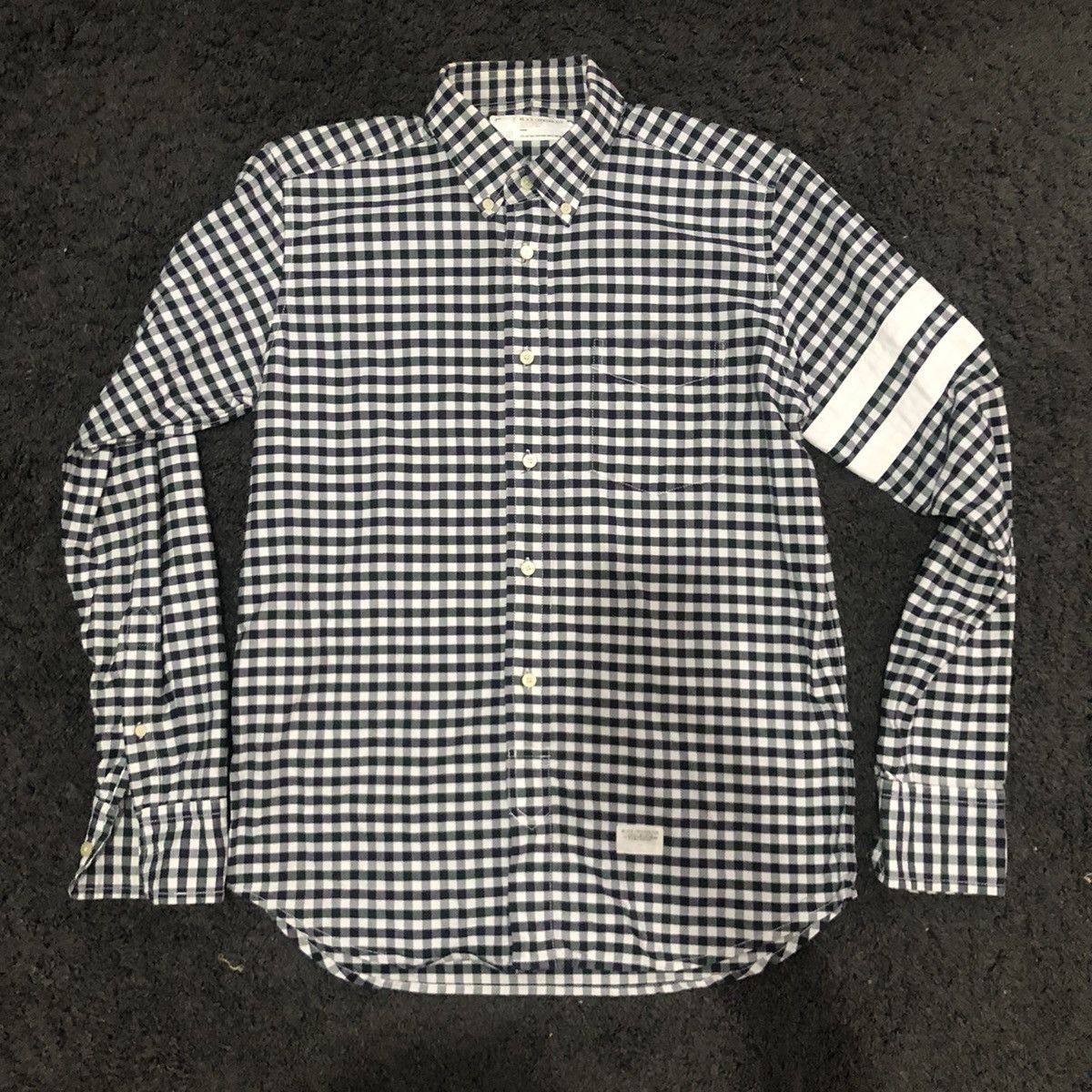 Other Black chocoolate long sleeve stripe shirt Size US L / EU 52-54 / 3 - 1 Thumbnail