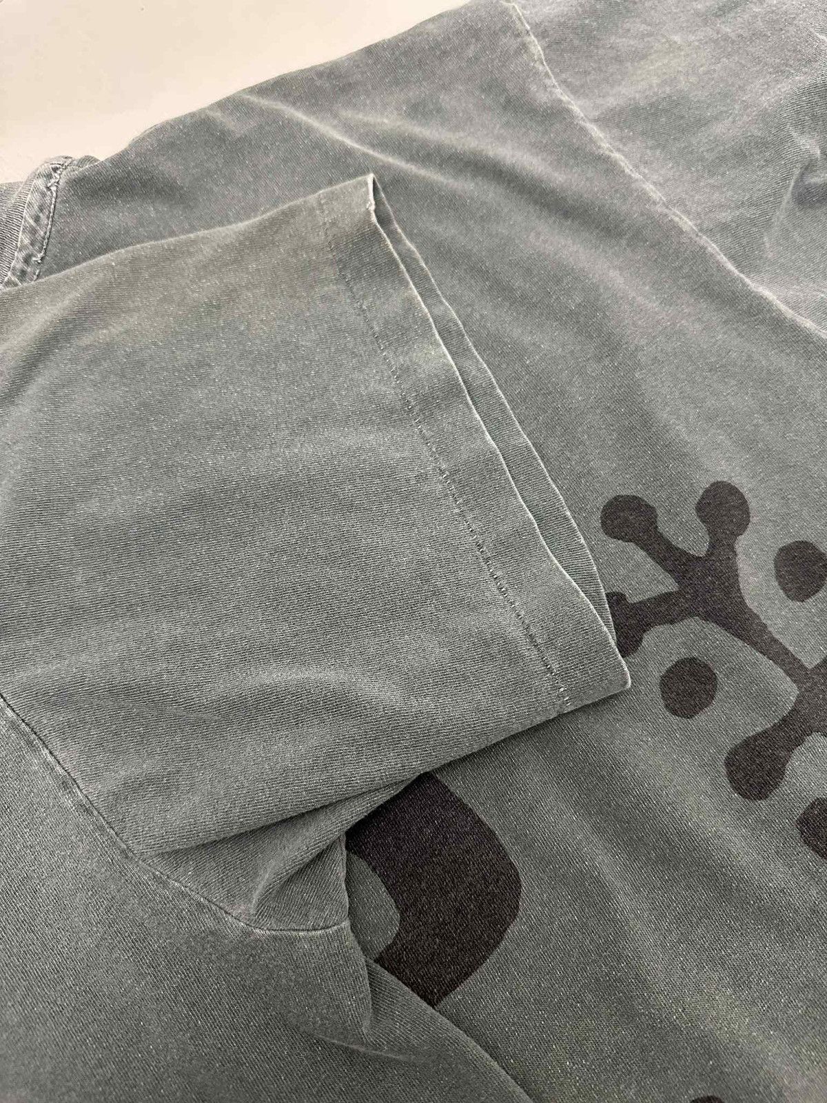 Anvil Vintage 90s Petroglyph Graphic Primitive Cave Art AOP Tshirt Size US L / EU 52-54 / 3 - 6 Thumbnail