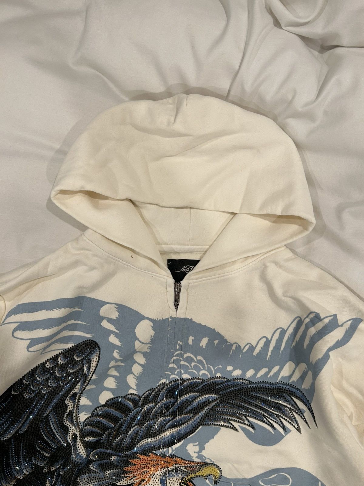 Ed Hardy Ed Hardy MGK Eagle Zip Hoodie Sweatshirt Y2K ComplexCon Size US L / EU 52-54 / 3 - 2 Thumbnail