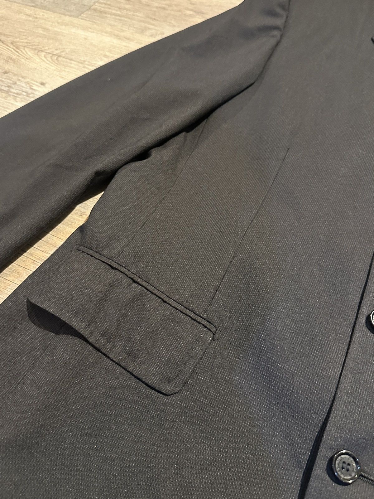 Dolce & Gabbana Dolce & Gabbana Men's Suit Jacket – Classic Black Size 46R - 4 Thumbnail