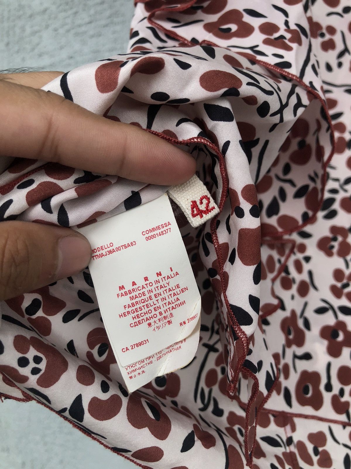 Marni MARNI FLORAL TOP Size M / US 6-8 / IT 42-44 - 8 Thumbnail