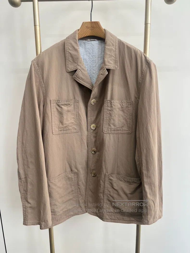Hermes Hermes Four-pocket spring and autumn jacket Size US XL / EU 56 / 4 - 1 Thumbnail