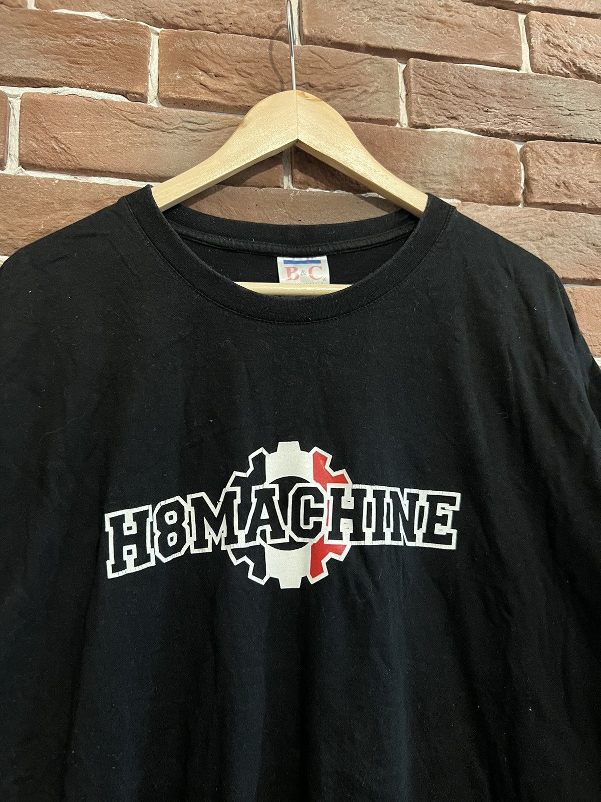 Band Tees 00s H8Machine Built To Last Vintage USA Hardcore BAND Tee Size US XXL / EU 58 / 5 - 3 Thumbnail