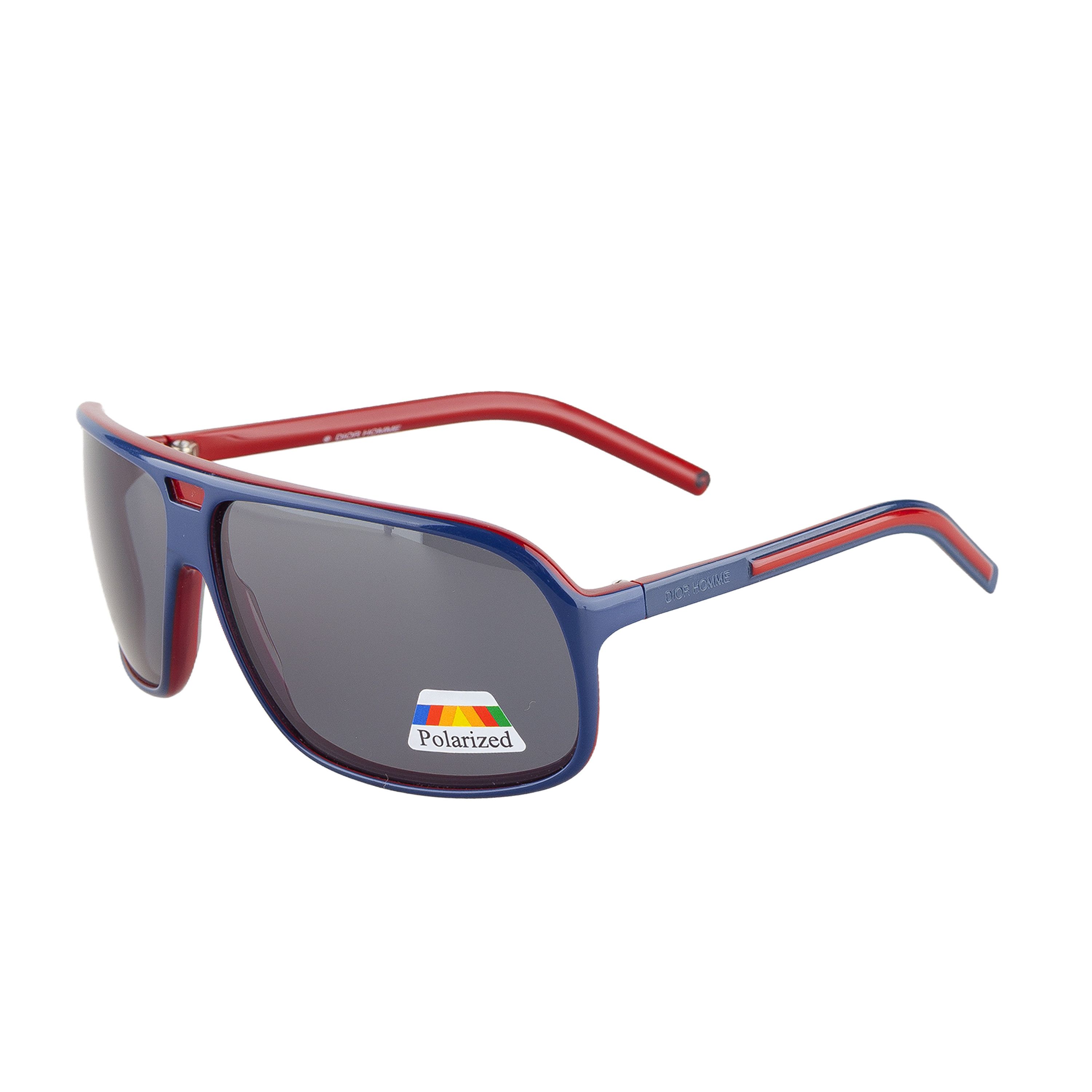 Dior Dior Homme "BLACK TIE" 39/S DXQ VK Navy/Red Sunglasses Size ONE SIZE - 1 Thumbnail