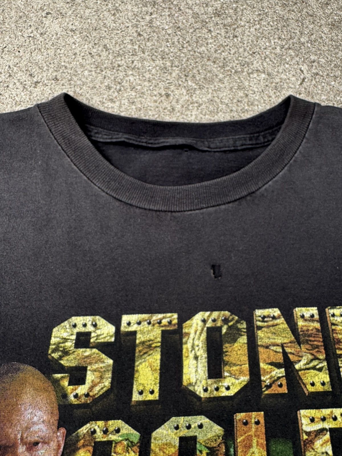 Vintage × WWF Vtg 2000 Stone Cold Steve Austin WWF Faded Black Tee Sz S/M Size US S / EU 44-46 / 1 - 4 Thumbnail