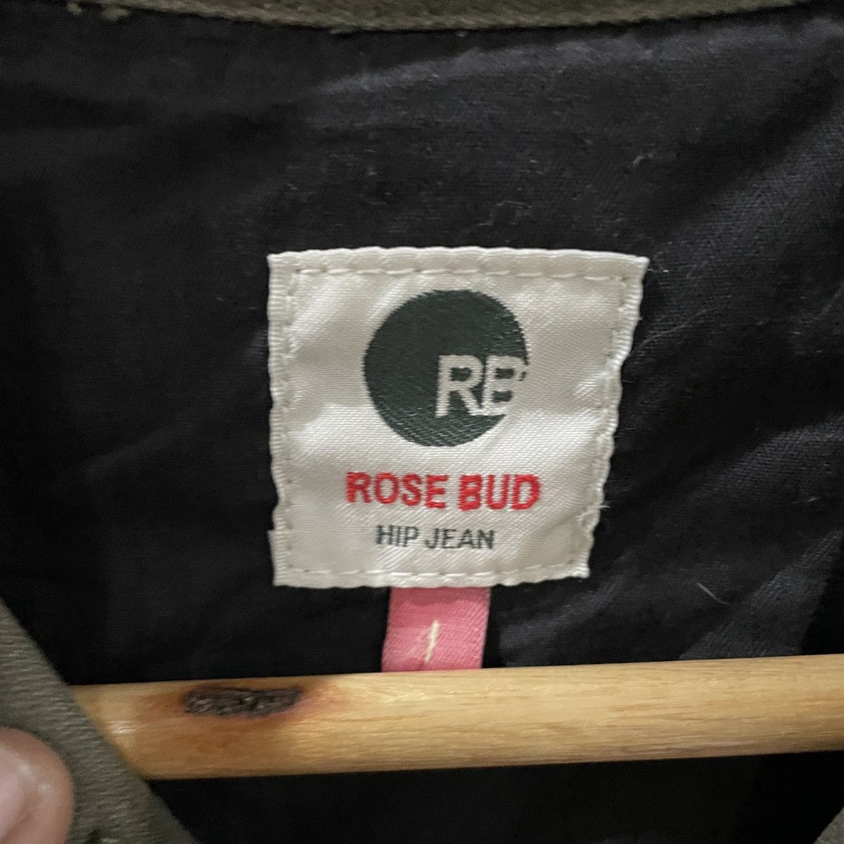 Japanese Brand Vintage Rose Bud Hip Jean Jacket Size M / US 6-8 / IT 42-44 - 5 Thumbnail