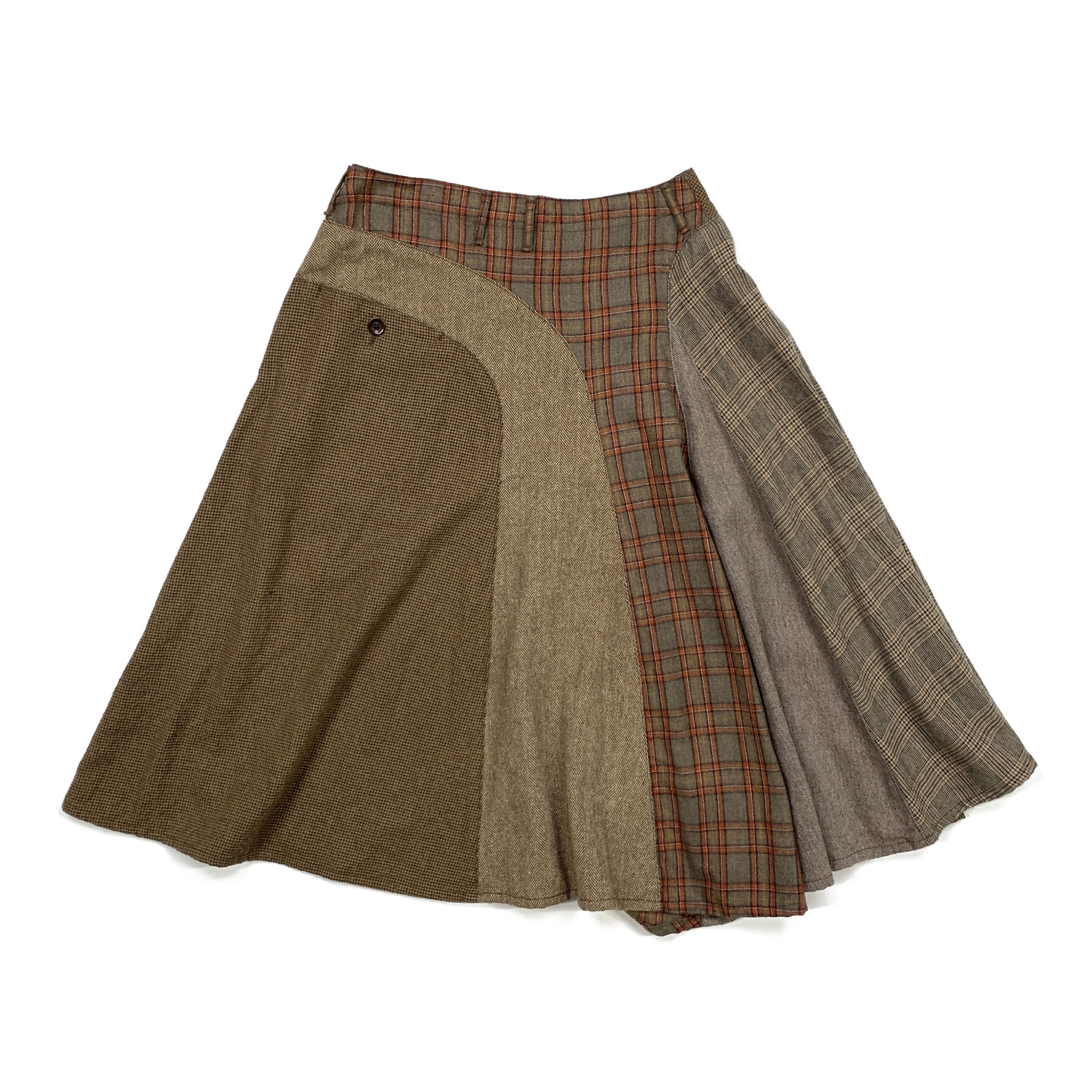 Kapital Flowy Patchwork Skirt Size 29" - 2 Thumbnail
