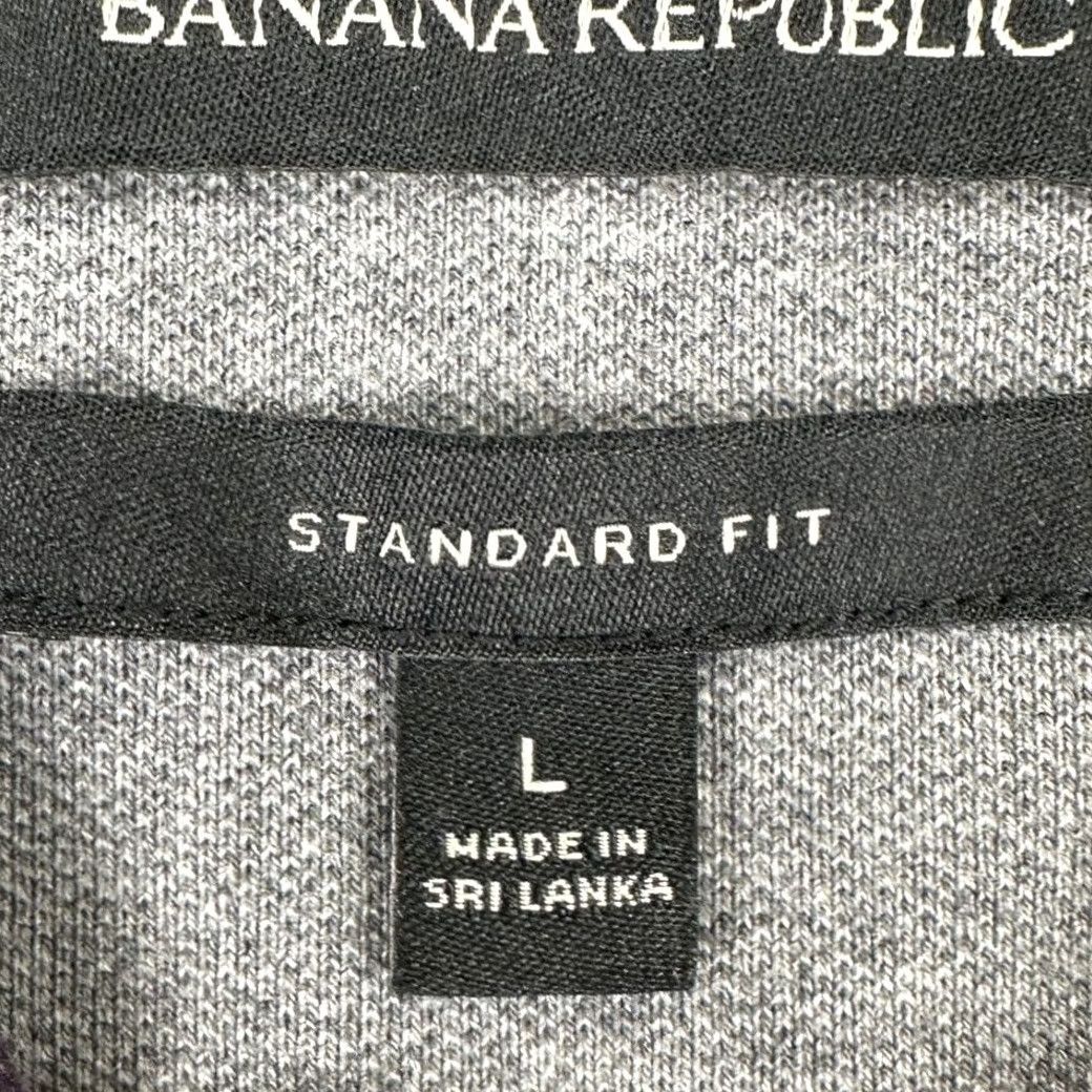 Banana Republic Banana Republic Polo Shirt Adult Large Purple Standard Fit Stretch Rugby Mens Size US L / EU 52-54 / 3 - 5 Thumbnail