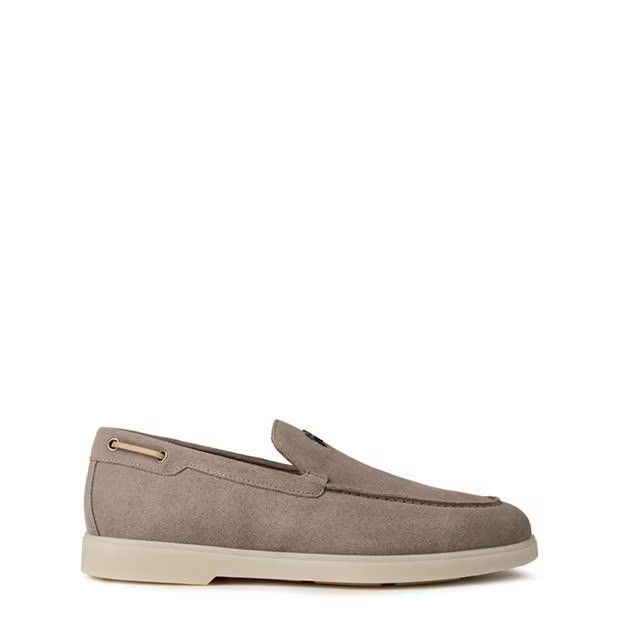 image of Giuseppe Zanotti O1G2R1Mq0524 The Maui Boat In Light Grey Shoes, Men's (Size 12)