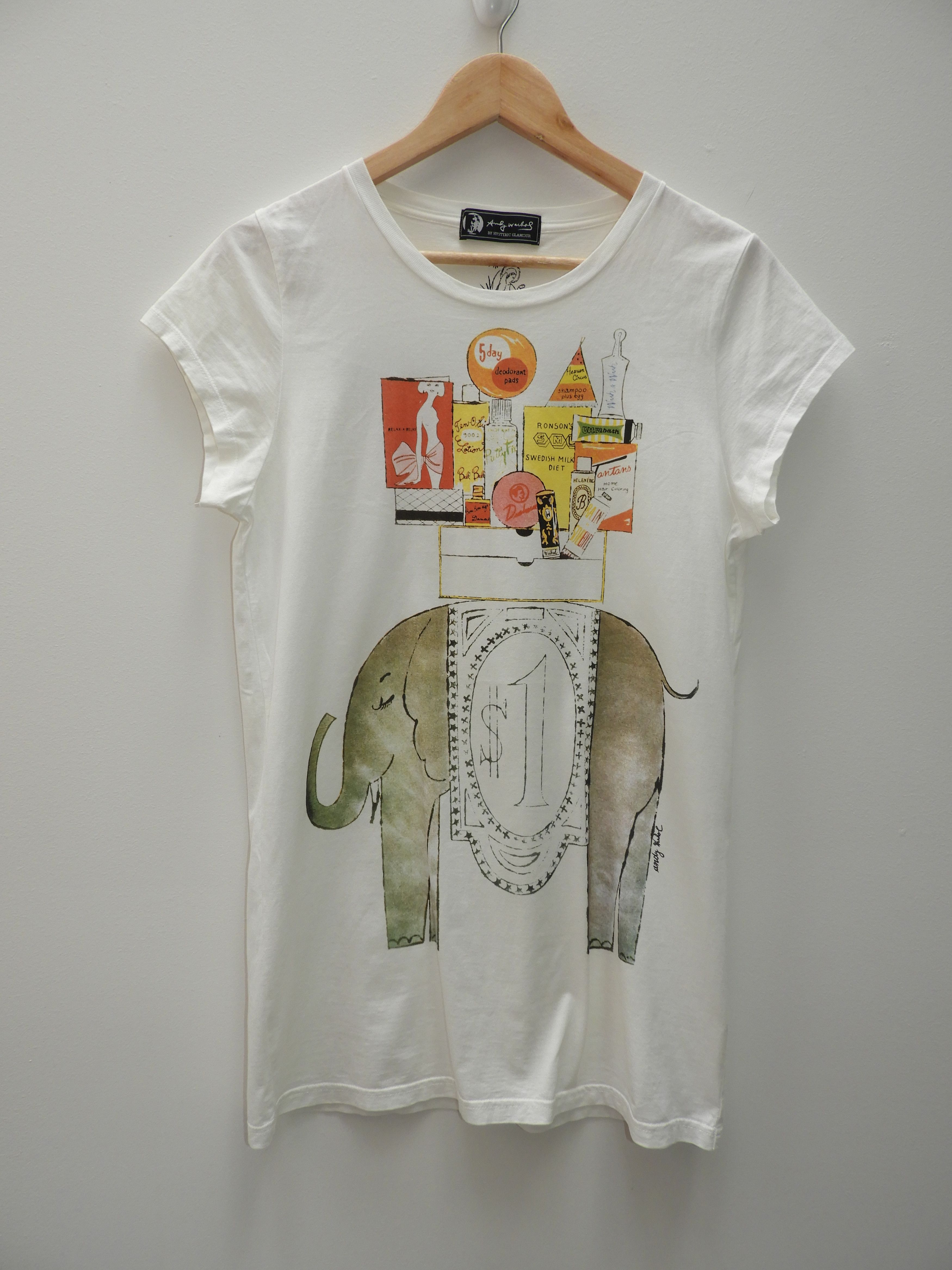 Hysteric Glamour Hysteric Glamor x Andy Warhol T-Shirt Size US S / EU 44-46 / 1 - 1 Thumbnail