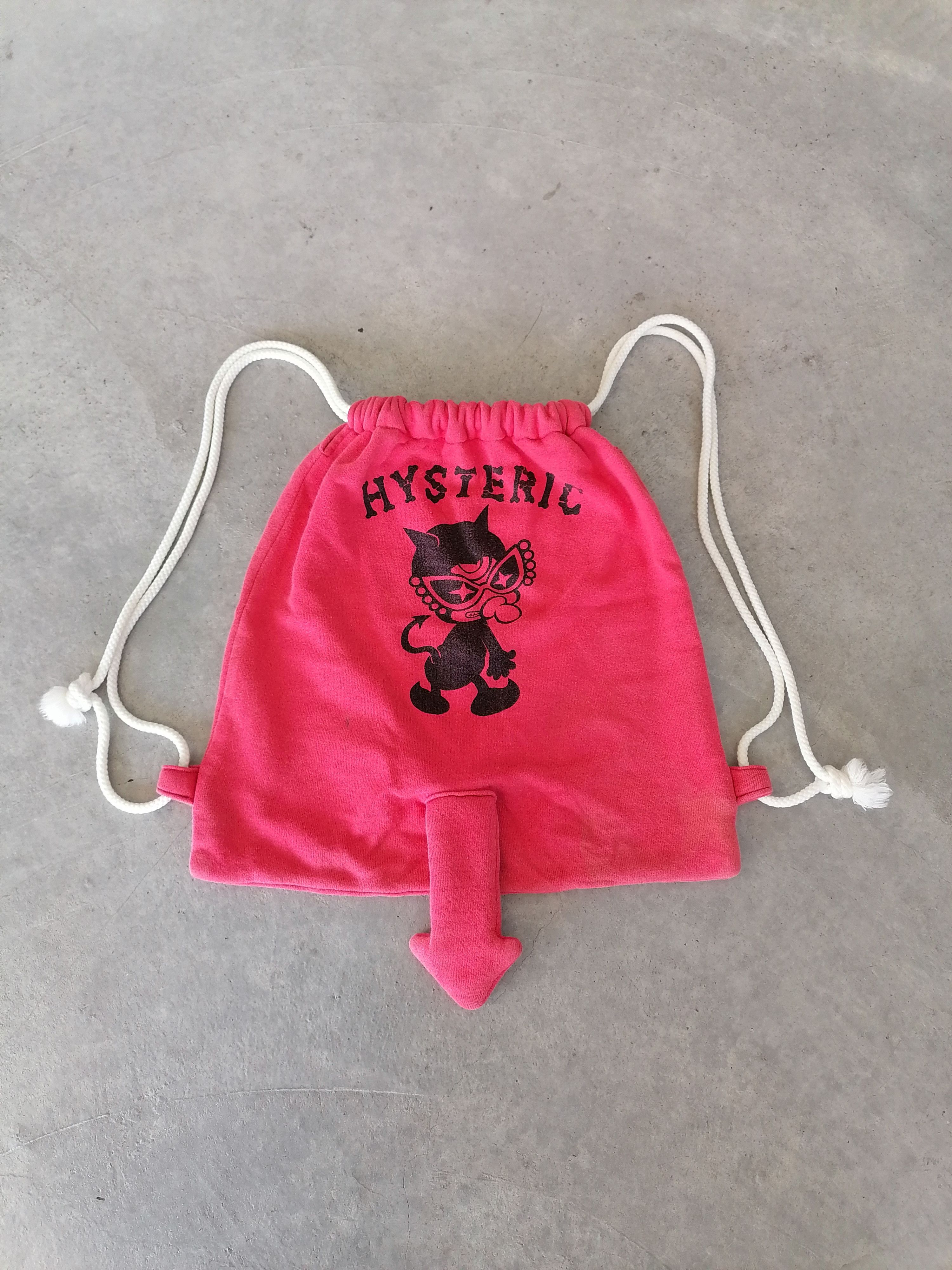 Hysteric Glamour Hysteric Glamour Devil Drawstring Bagpack Kids Size ONE SIZE - 2 Thumbnail
