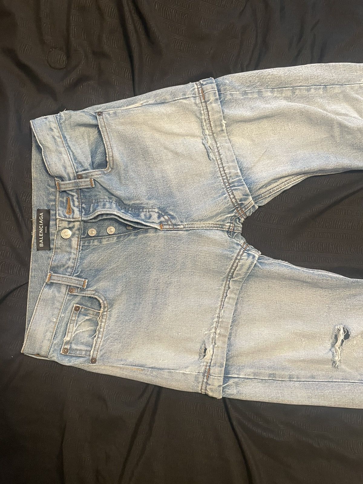 Balenciaga Balenciaga Convertible Denim Pants Size US 31 - 2 Thumbnail