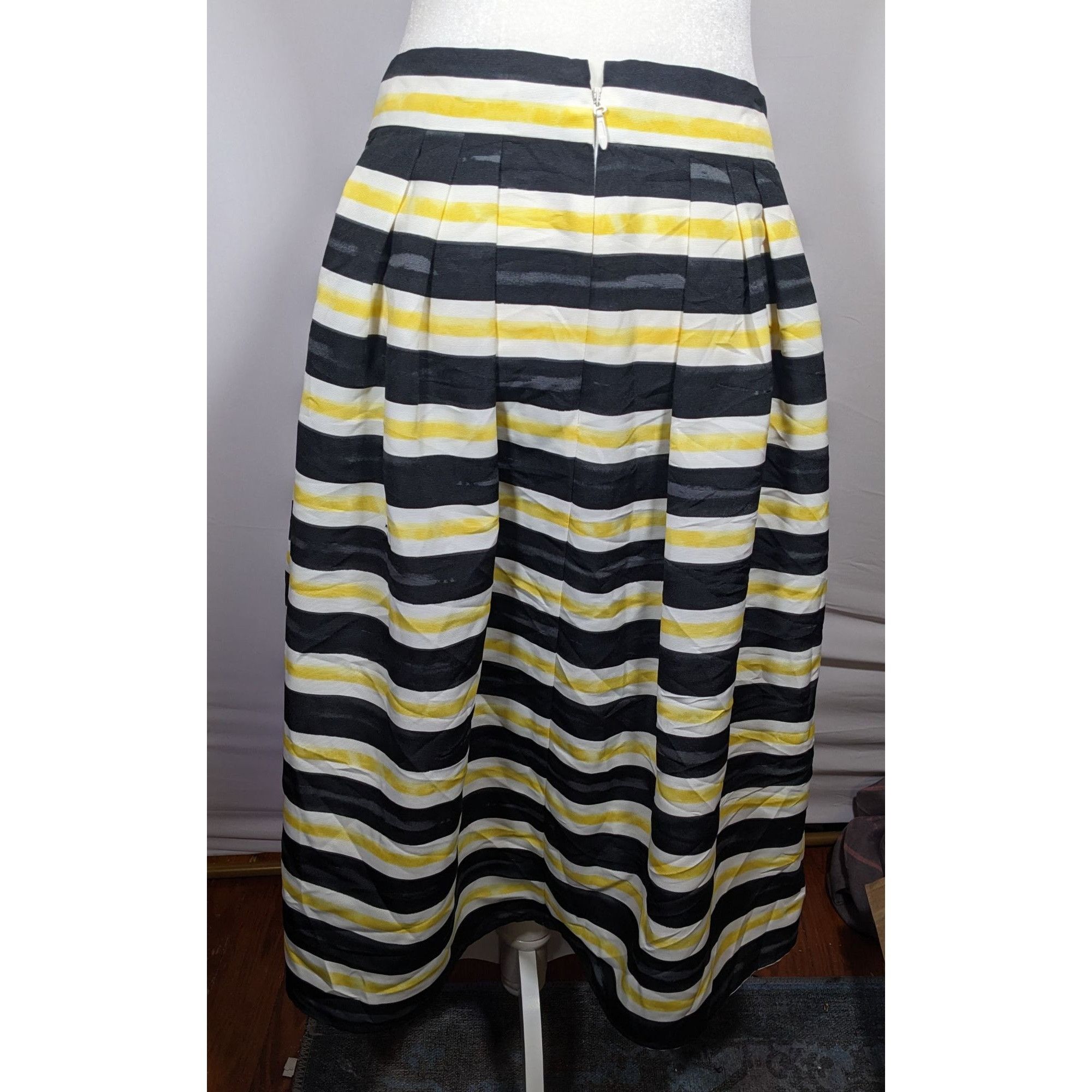 Other Eva Mendes For New York & Company Black And Yellow Striped S Size 34" / US 12 / IT 48 - 7 Thumbnail