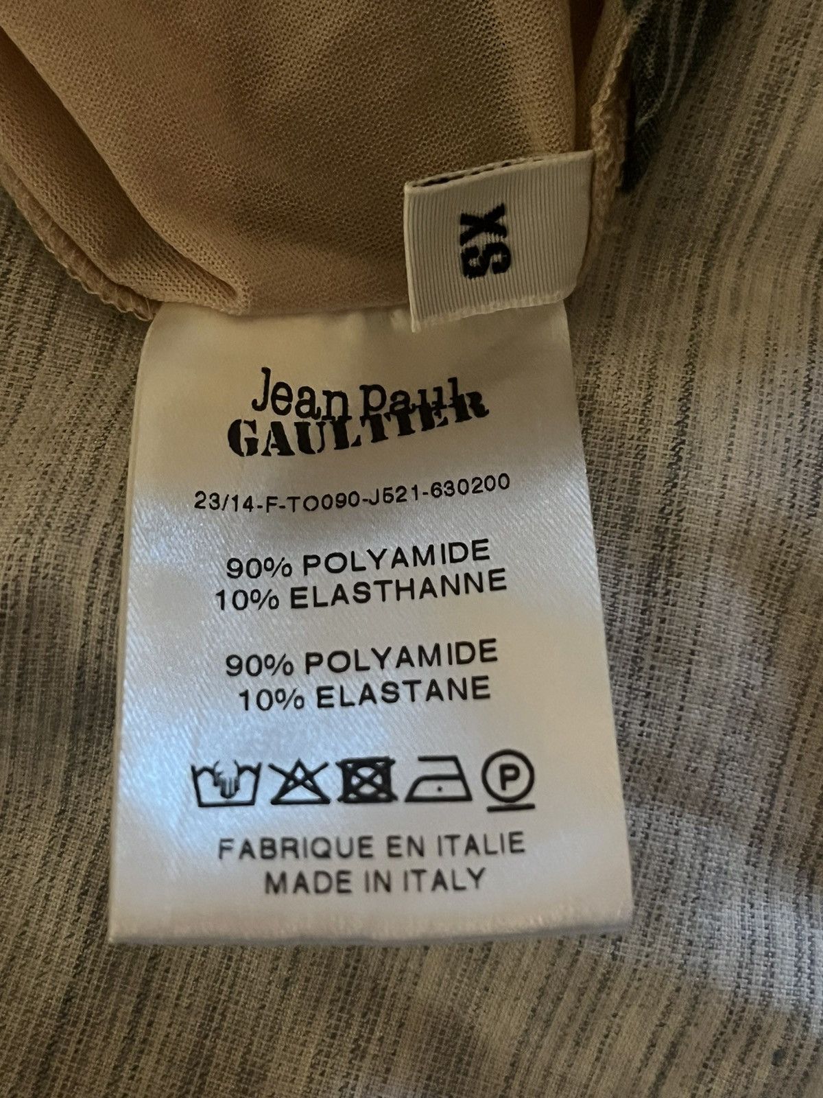 Jean Paul Gaultier Jpg x Knwls mesh top Size US XS / EU 42 / 0 - 5 Thumbnail