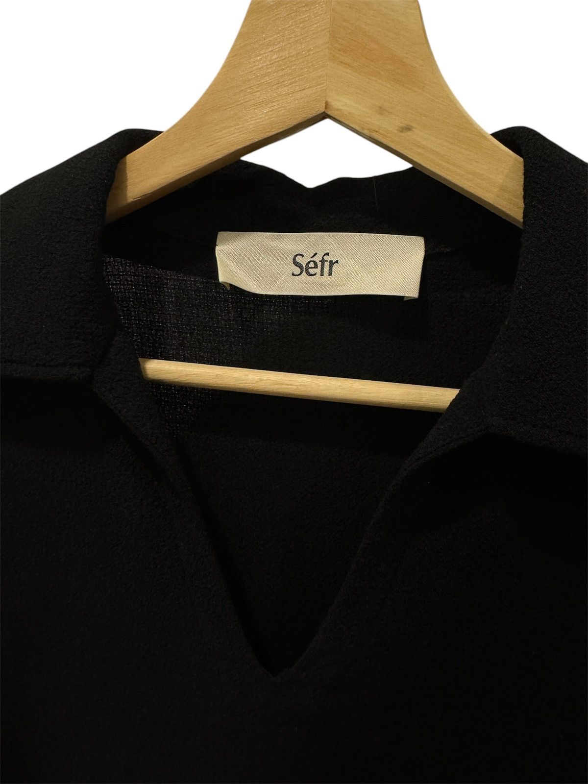 Sefr Sefr Mate Open Knit Polo Size US XS / EU 42 / 0 - 3 Thumbnail