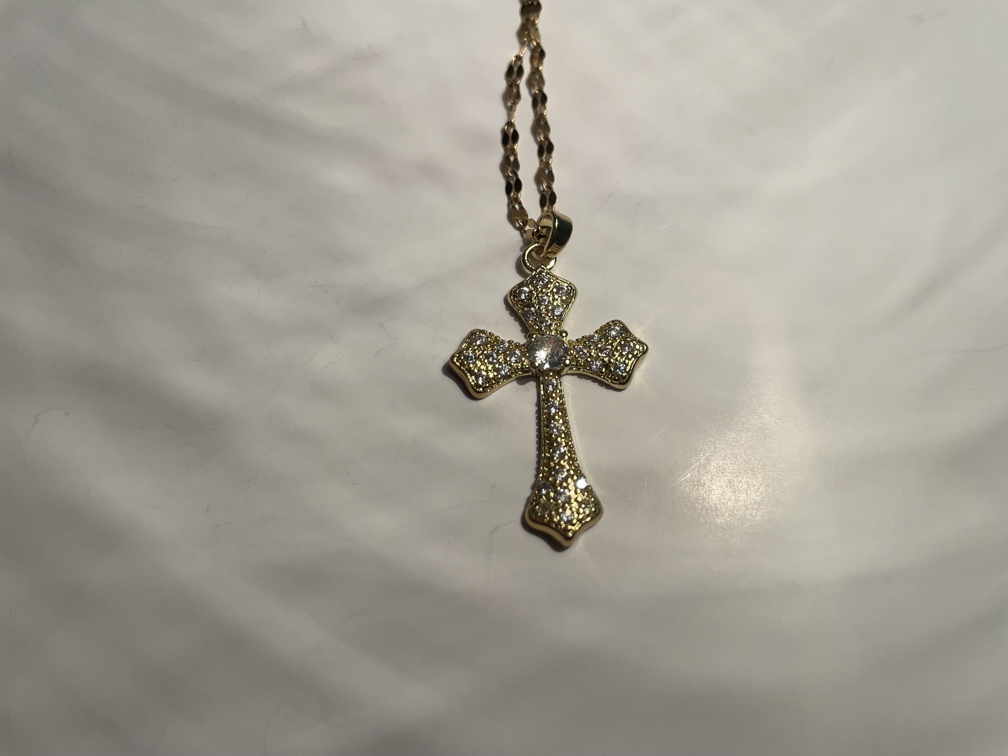 Other Gold Cross Necklace Size ONE SIZE - 4 Thumbnail