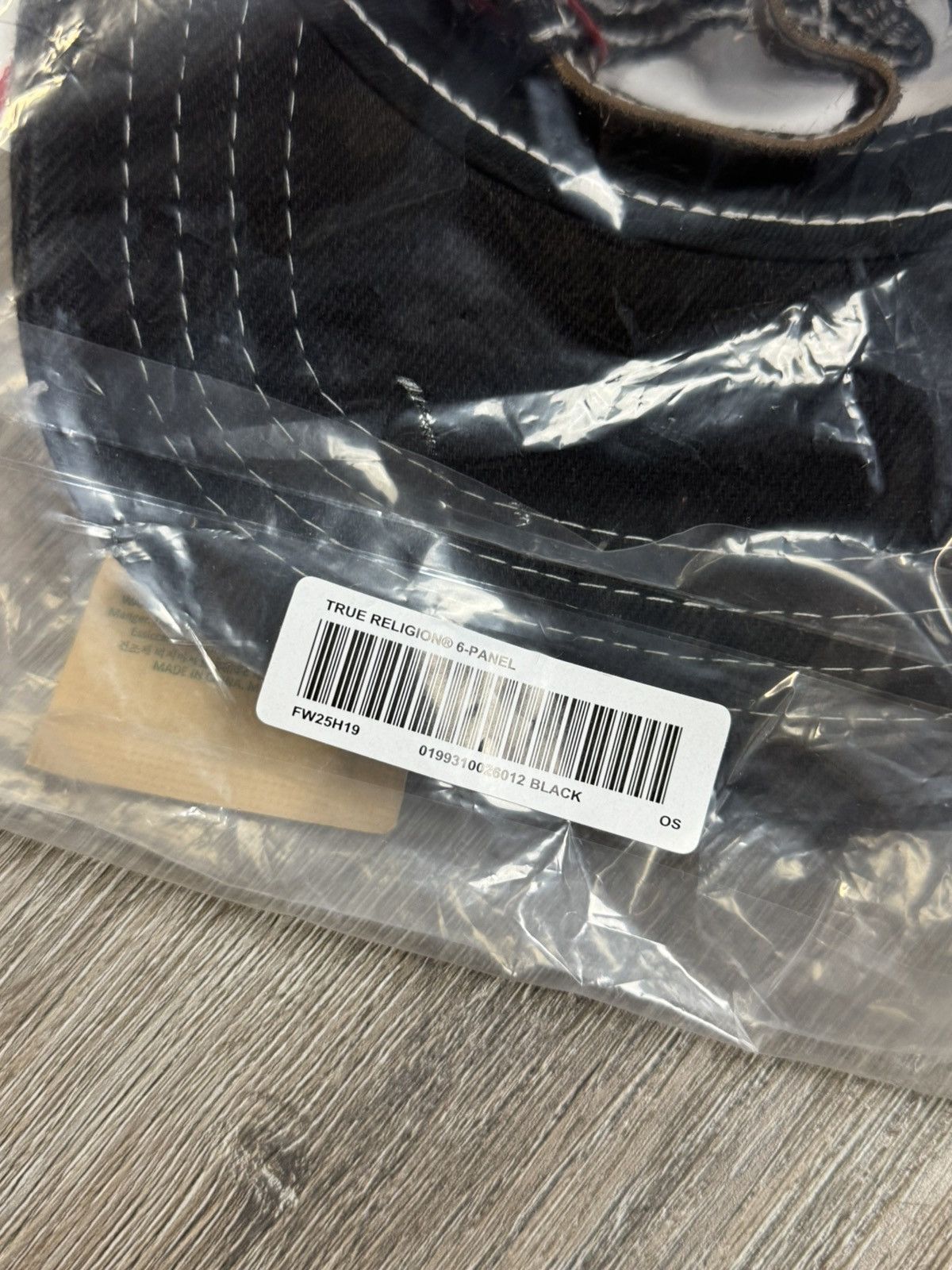 Supreme × True Religion Supreme x True Religion Mesh Back 6-Panel OS FW25 Size ONE SIZE - 5 Thumbnail