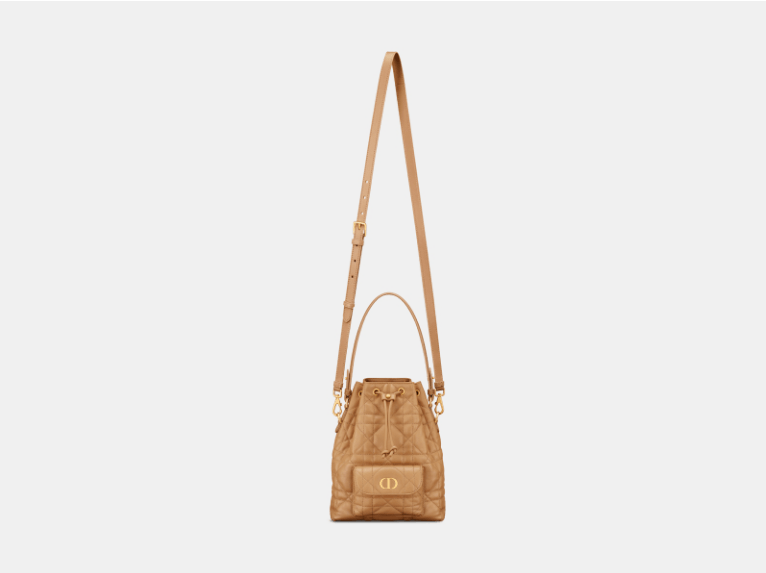Dior o1w1db10426 M3372U Size :OS/Small Bucket Bag in Light Gold Size ONE SIZE - 4 Thumbnail