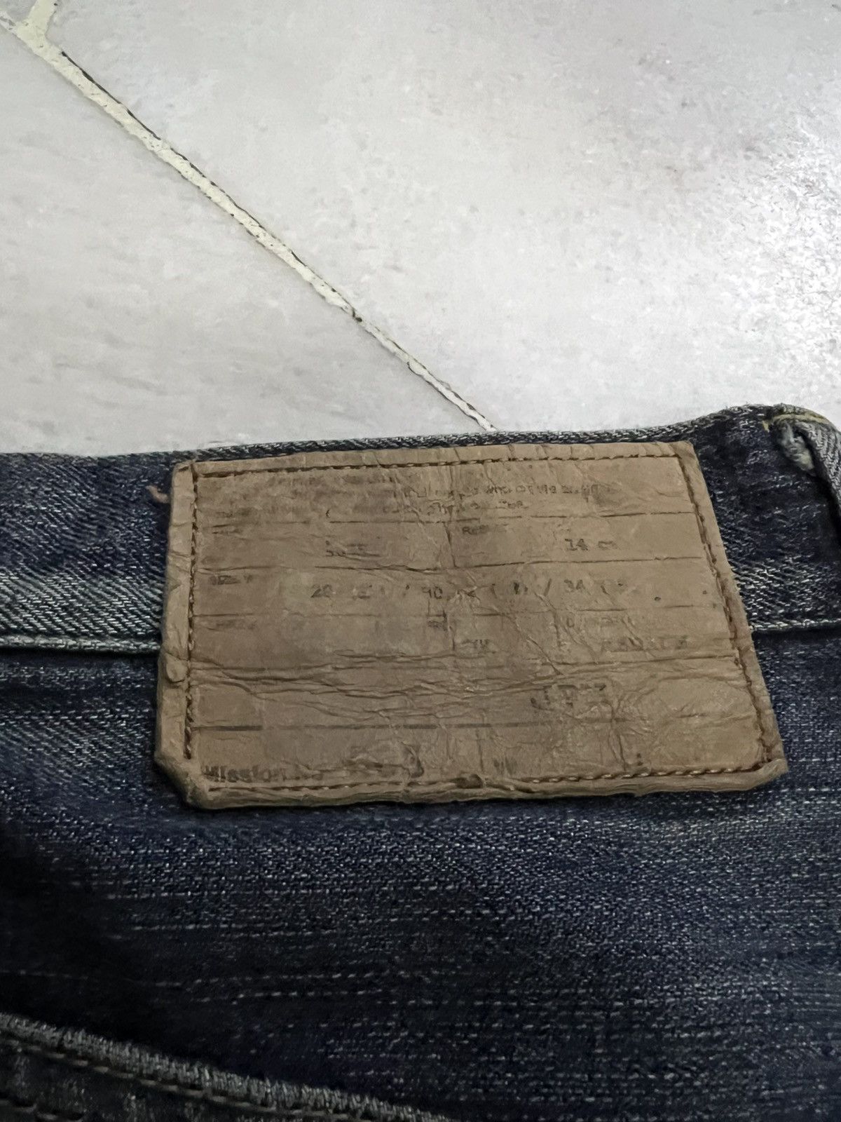 Edwin × If Six Was Nine 💥Baggy💥Vintage Edwin 505 Distressed Selvedge Jean Size US 32 / EU 48 - 18 Thumbnail