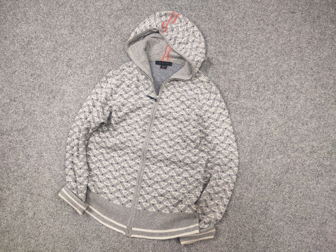 KJUS Kjus Grey sweater full zip wool blend Knit Thermo Hoodie Size L / US 10 / IT 46 - 3 Thumbnail