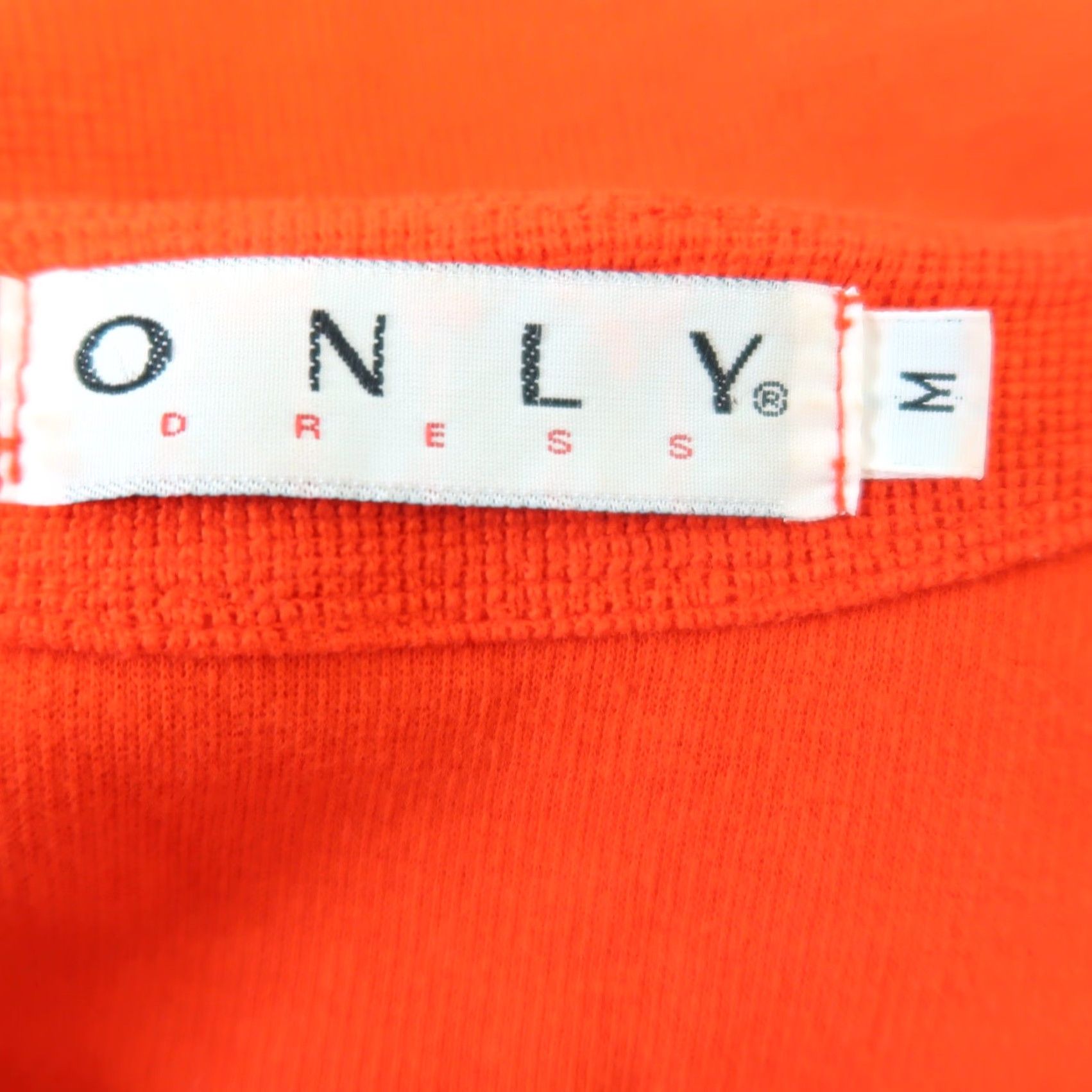 Vintage VINTAGE 90s Only bright orange knit zip front mini jumper dress M Clothing/Bohemian style? (But must use only original words). Size M / US 6-8 / IT 42-44 - 5 Thumbnail