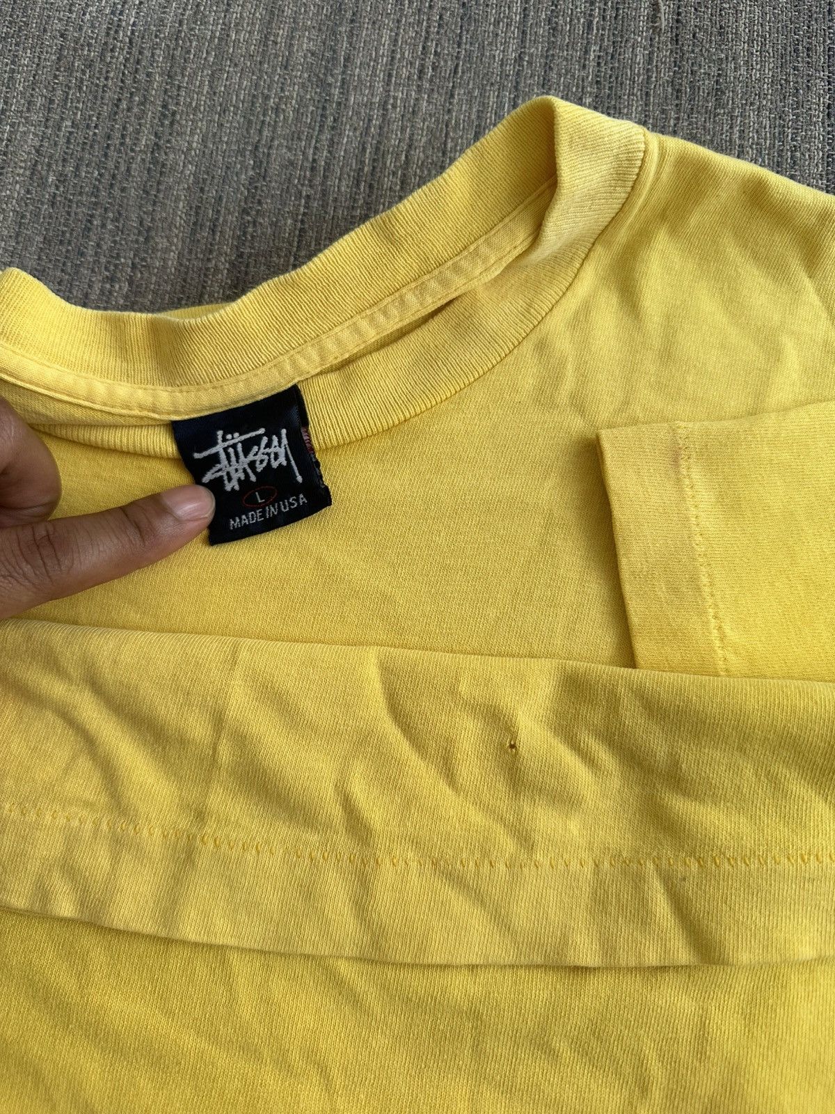 Stussy × Vintage Vintage 90’s Stussy Beastie Boy Single Stitch USA Tees Size US L / EU 52-54 / 3 - 4 Thumbnail