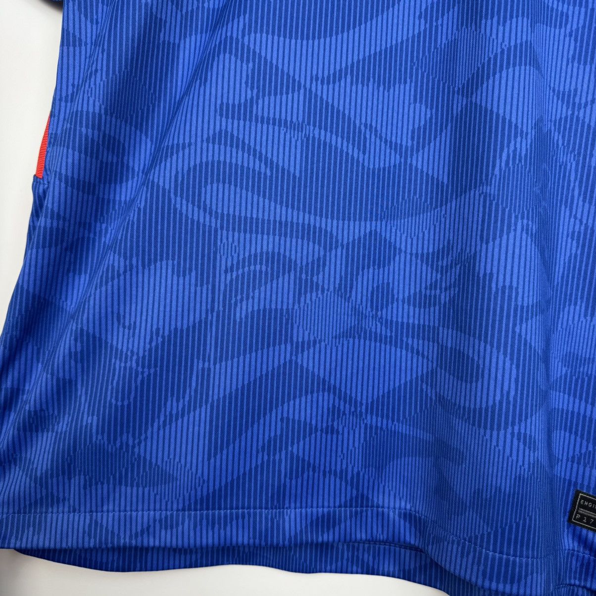 Nike ENGLAND 2020 2021 AWAY FOOTBALL SHIRT SOCCER JERSEY sz L MEN Size US L / EU 52-54 / 3 - 10 Thumbnail