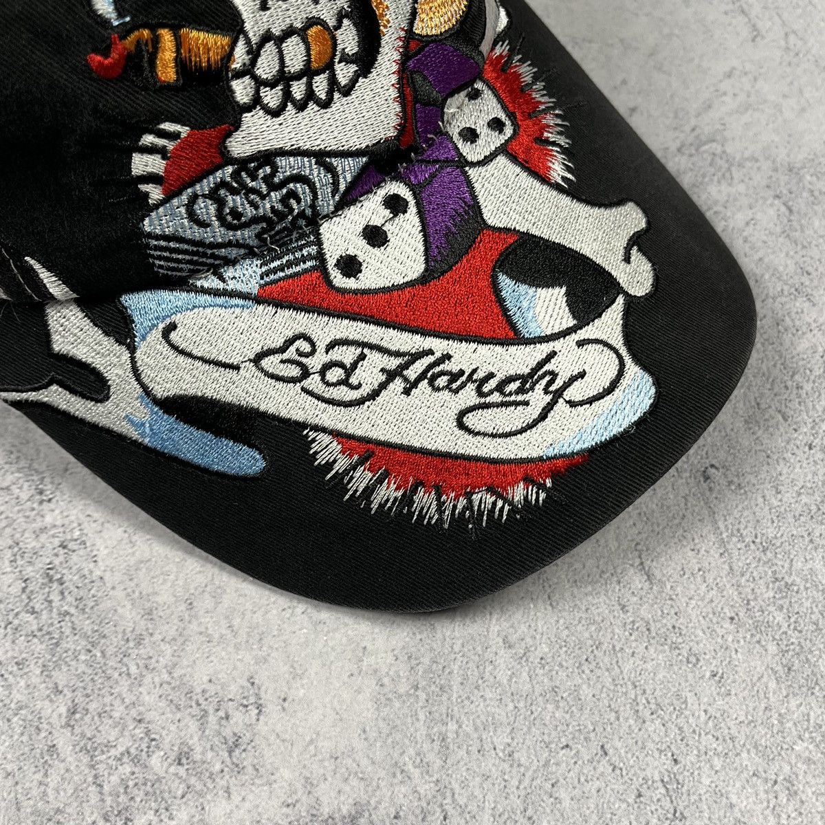Ed Hardy Vintage Ed Hardy skulls y2k trucker cap 90’s Size ONE SIZE - 3 Thumbnail