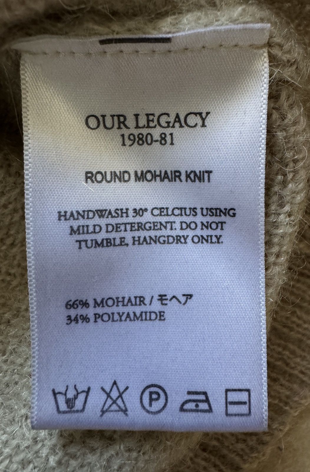 Our Legacy Vintage Our Legacy Round Mohair sweater Size US M / EU 48-50 / 2 - 8 Thumbnail