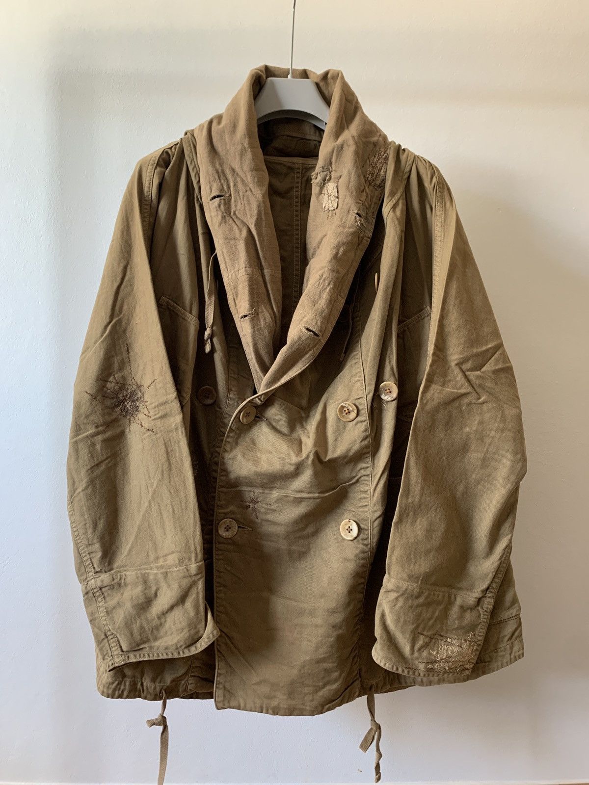 Kapital ARCHIVE VTG KAPITAL KATSURAGI MILITAR RINGCOAT OVERSIZED Size US XL / EU 56 / 4 - 1 Thumbnail