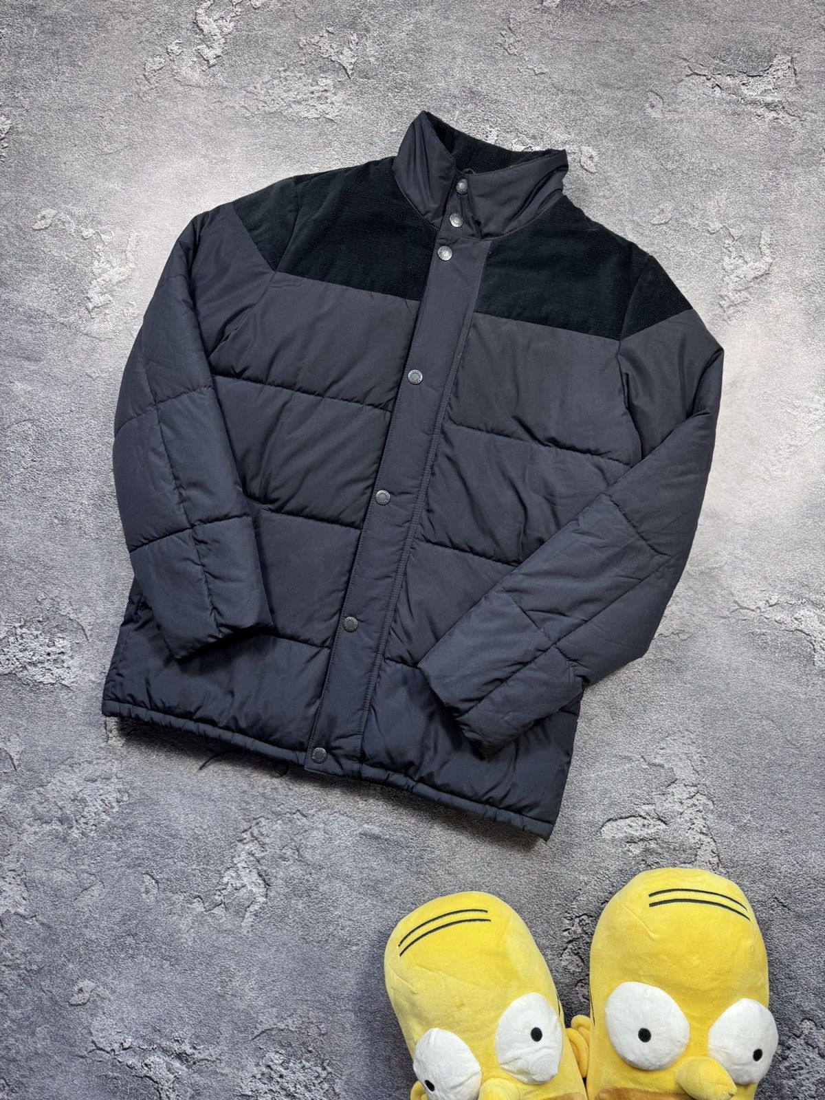 Barbour Barbour Padded Jacket with Corduroy Panels Size US M / EU 48-50 / 2 - 1 Thumbnail